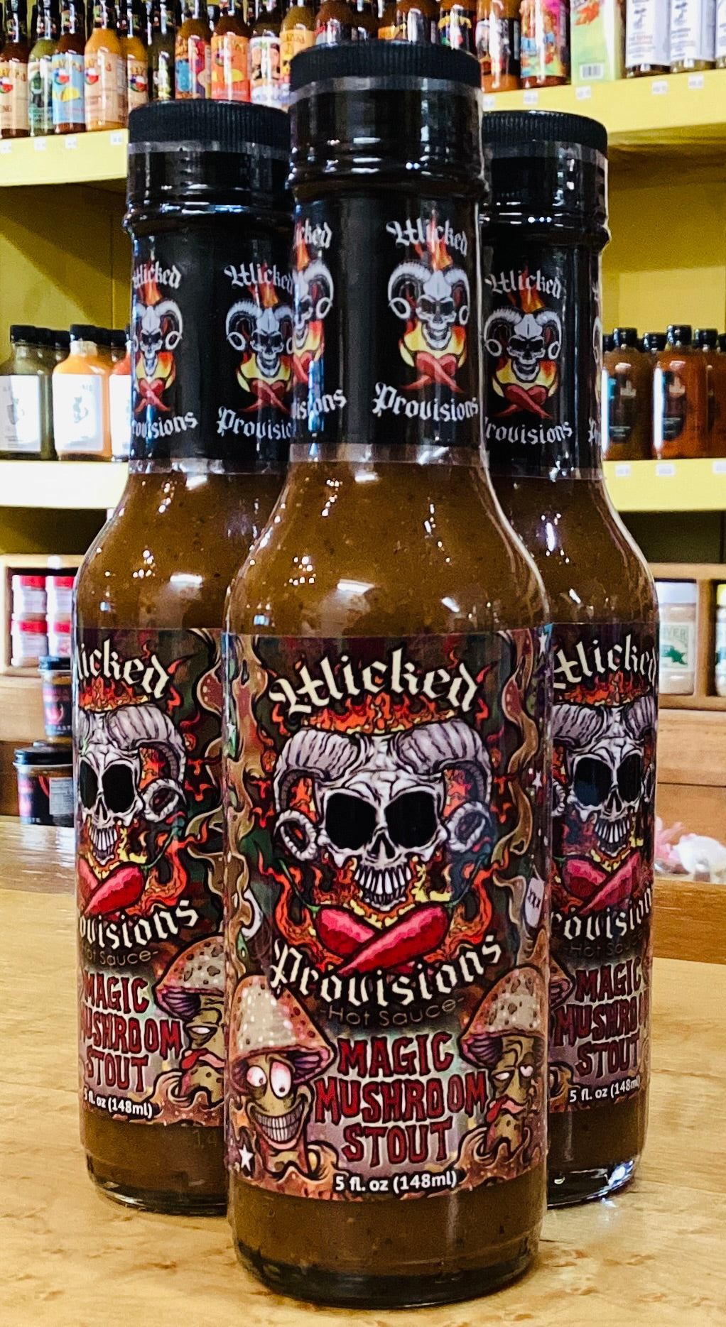 Wicked Provisions Magic Mushroom Stout Hot Sauce