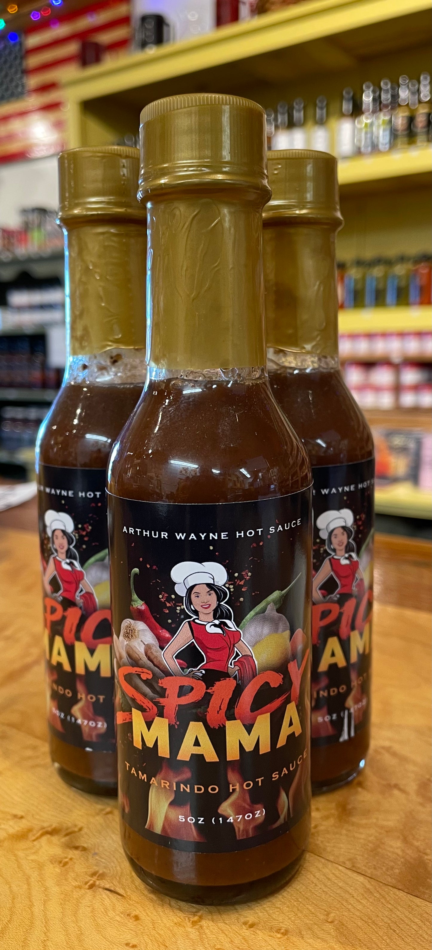 Arthur Wayne Spicy Mama Tamrindo Sauce 5oz