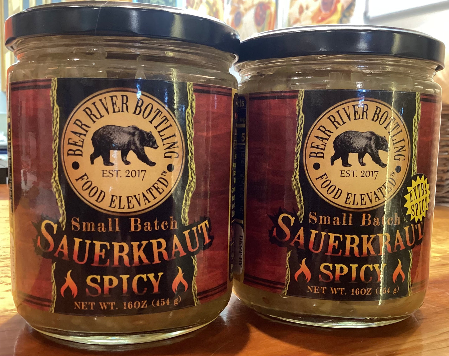 Bear River Bottling Small Batch Spicy Sauerkraut