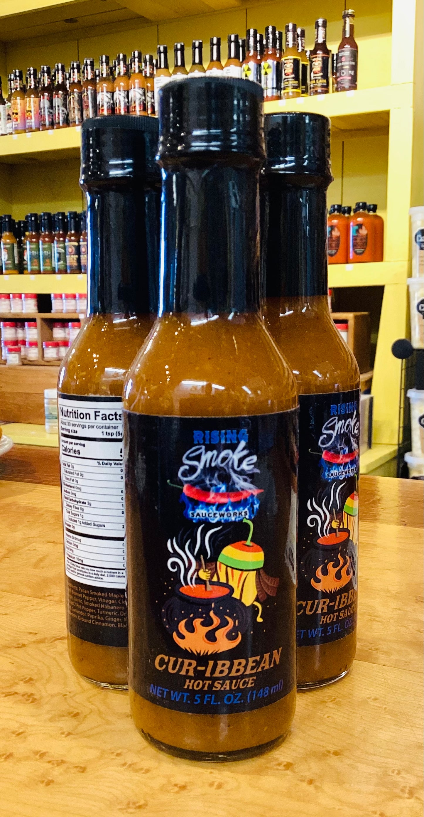Rising Smoke Sauce Works CUR-IBBEN 5 oz