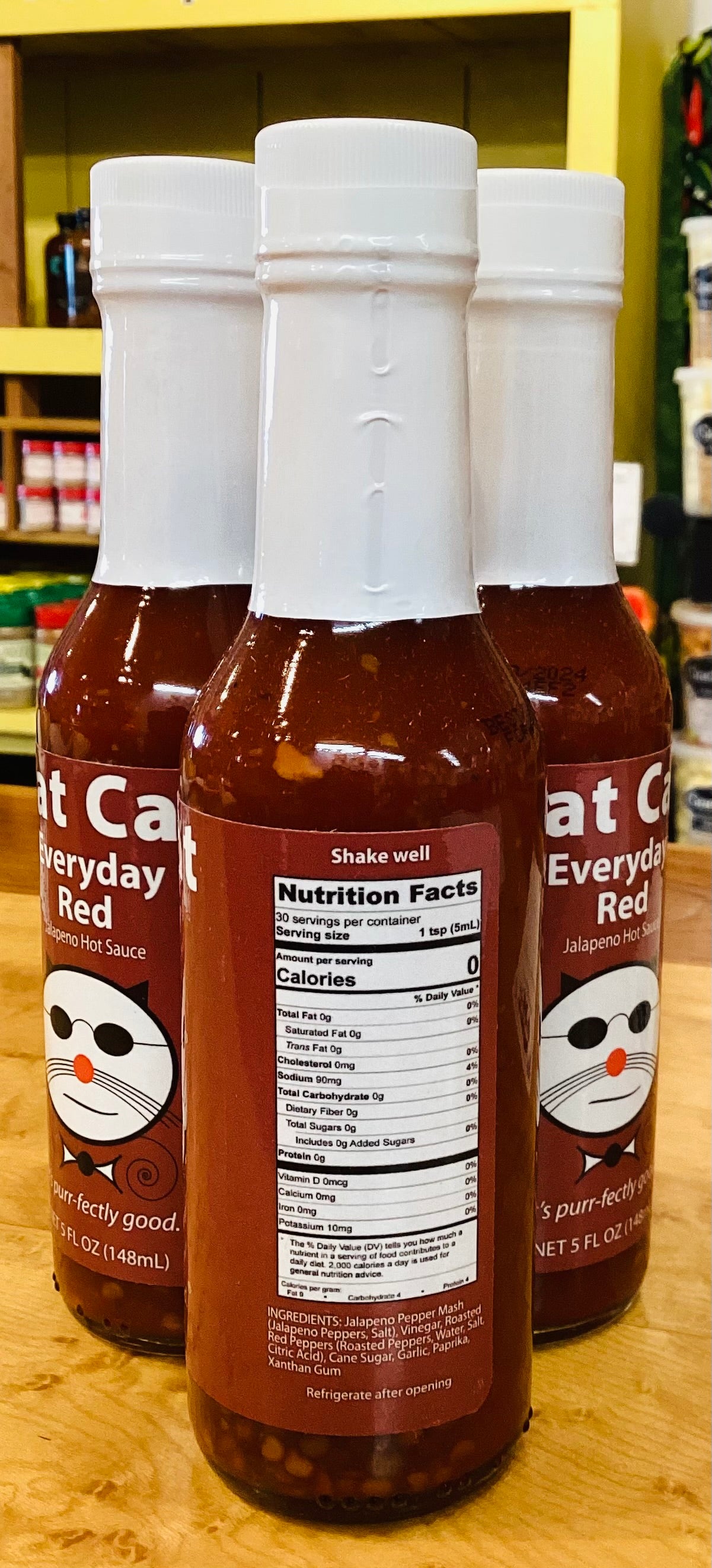 Fat Cat Everyday Red Jalapeño Hot Sauce