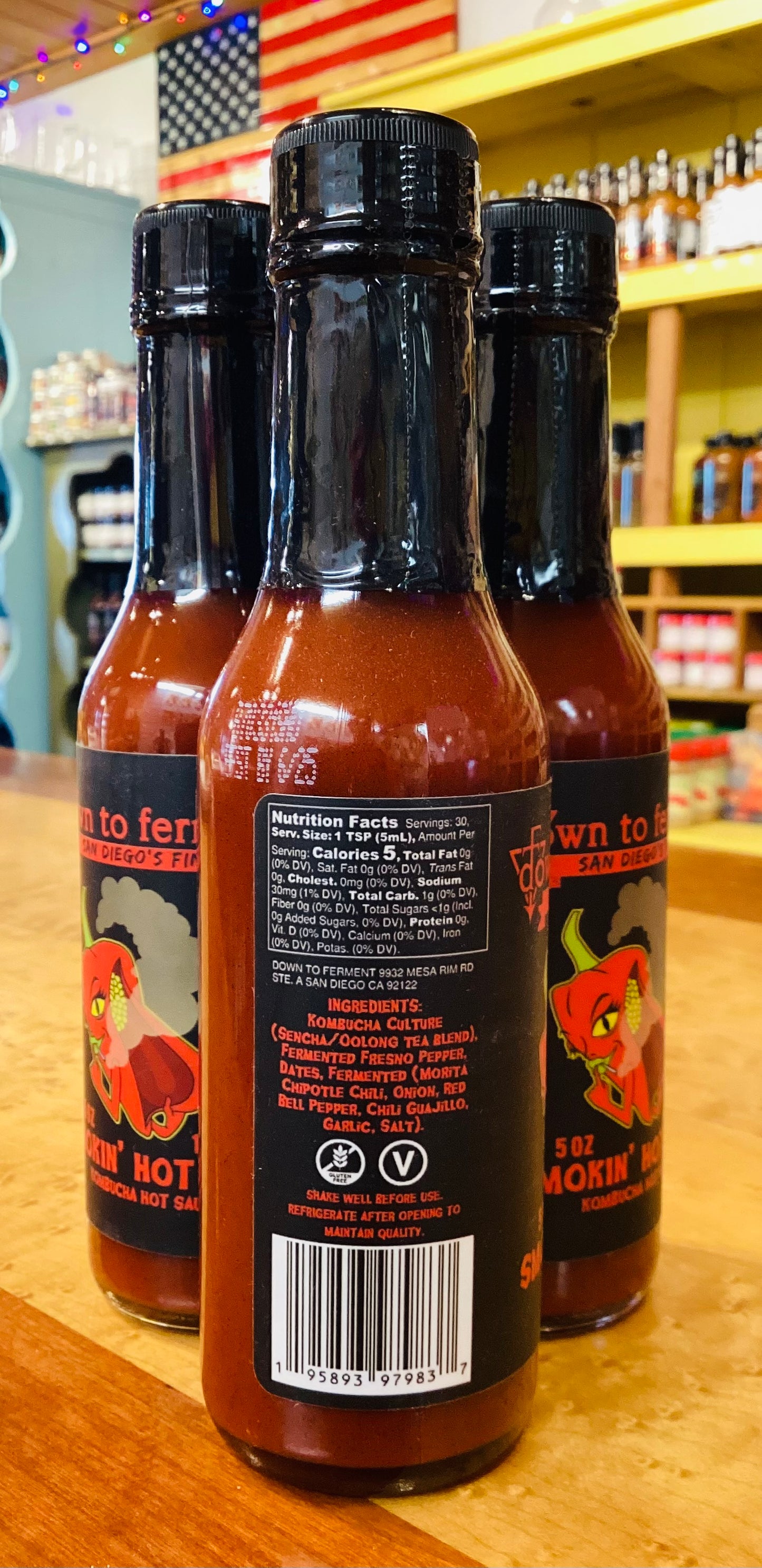 Down To Ferment Smokin' Hot Date Hot Sauce 5oz