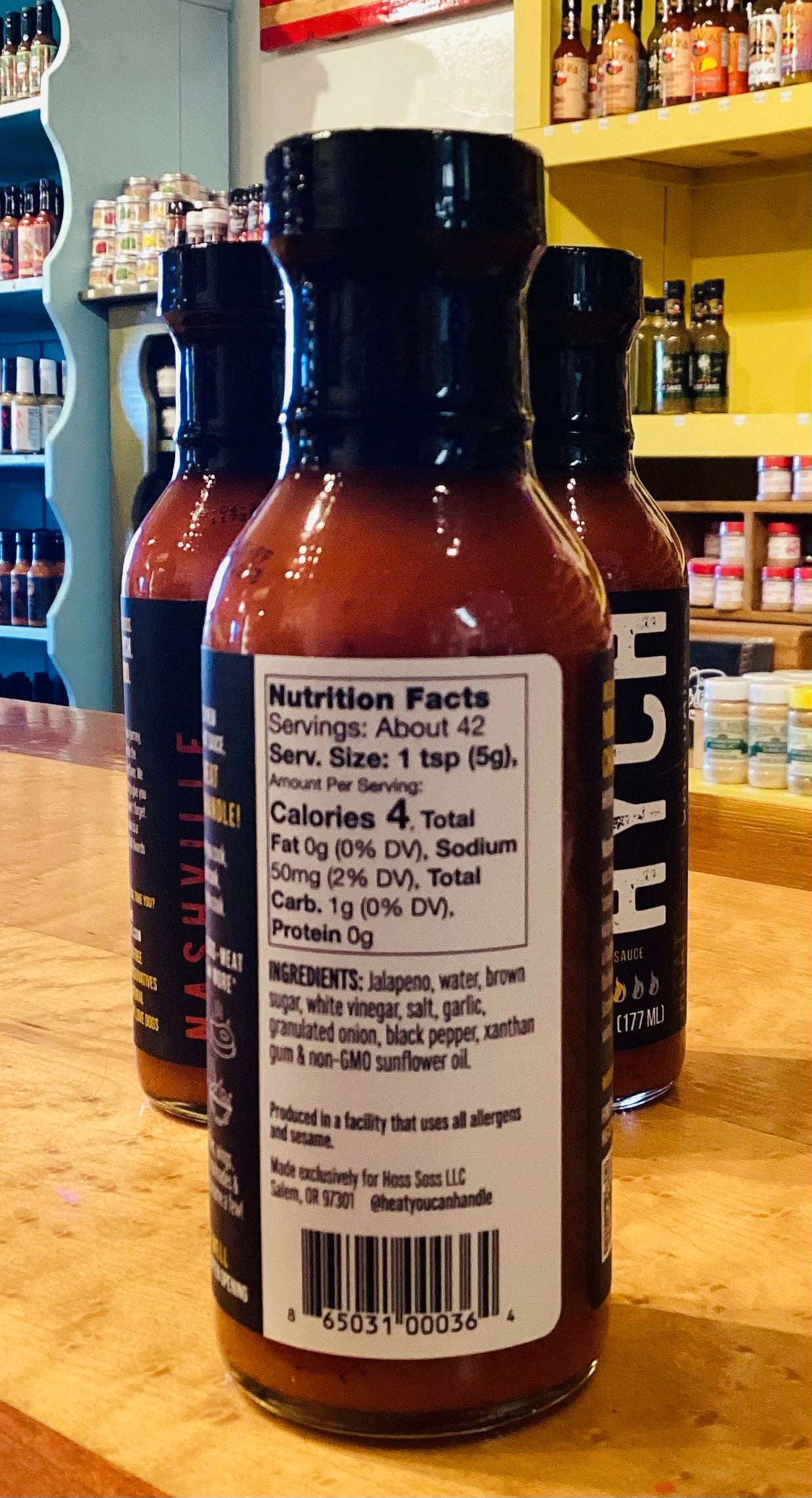 HYCH Nashville Hot Chicken Hot Sauce 6 oz