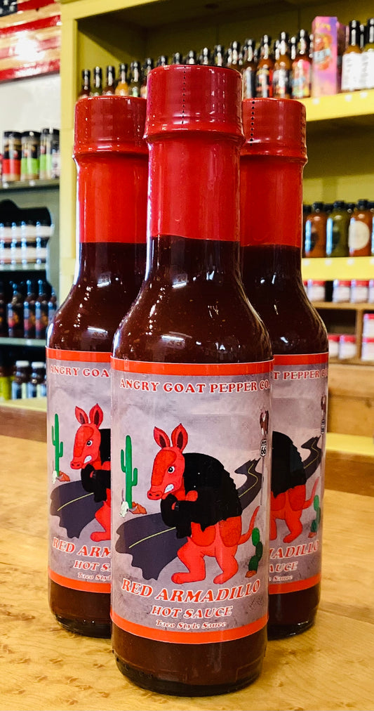 Angry Goat Pepper Co. Red Armadillo Hot Sauce