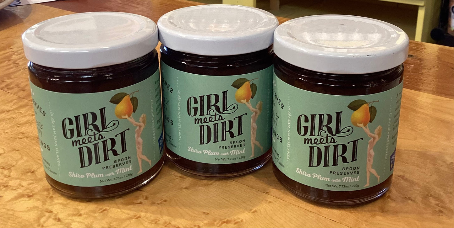 GIRL MEETS DIRT Shiro Plum and Mint Spoon Preserves