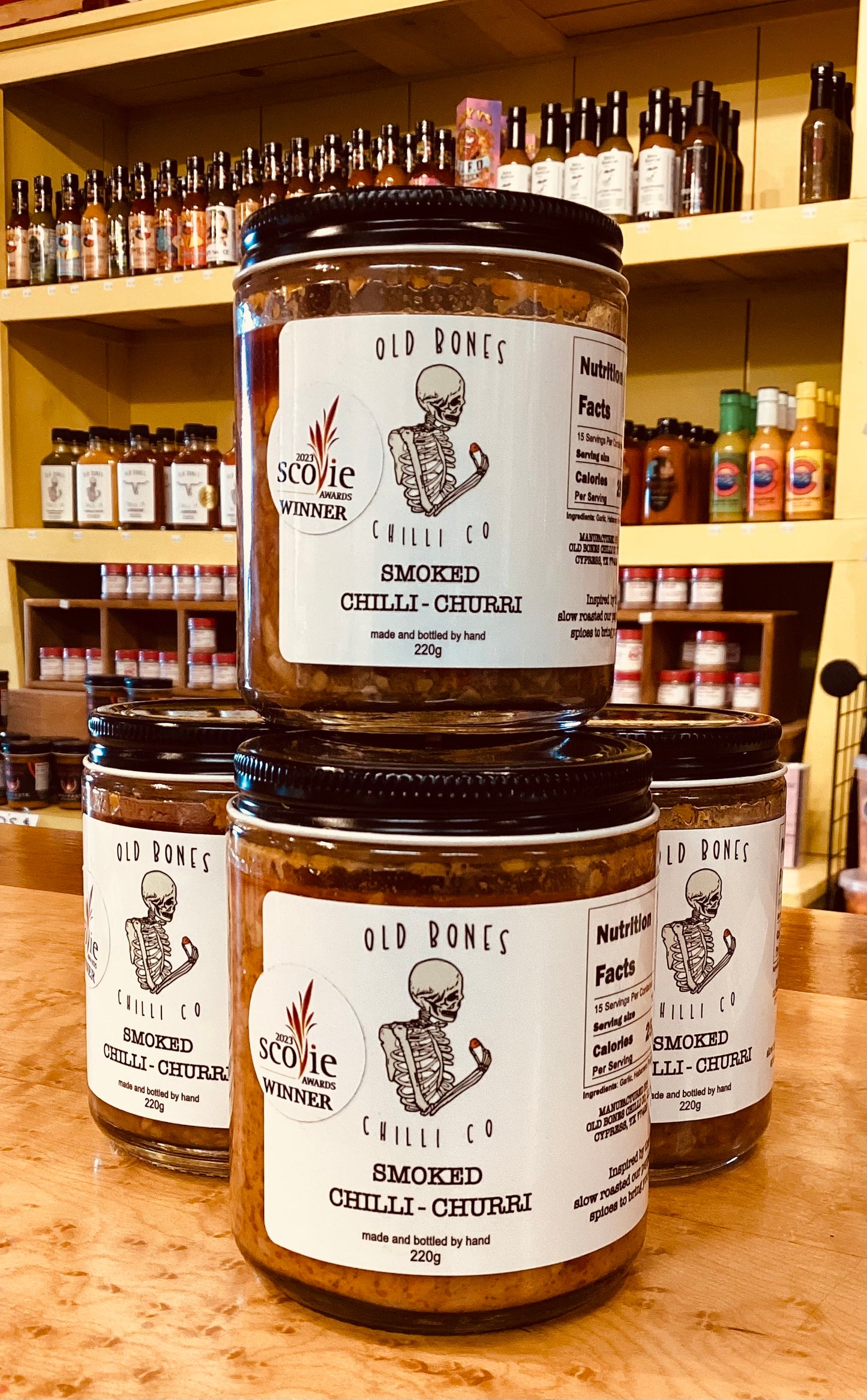 Old Bones Chili Co. Smoked  Chilli-Churri 220g