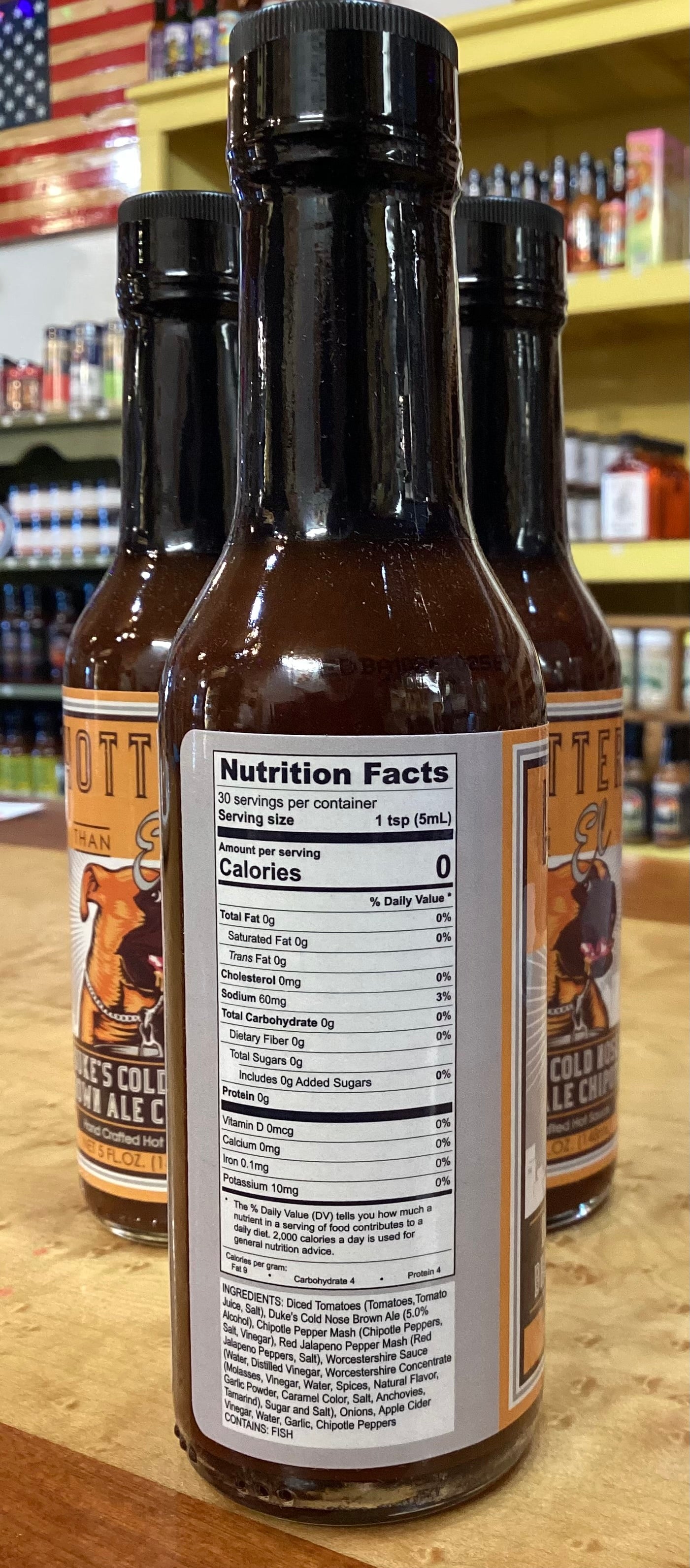 Hotter Than El Duke's Cold Nose Brown Ale Chipotle