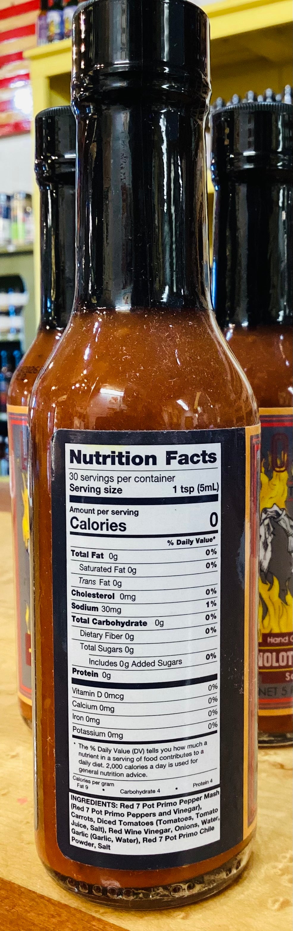 Hotter Than El Molotov Cocktail 5 oz