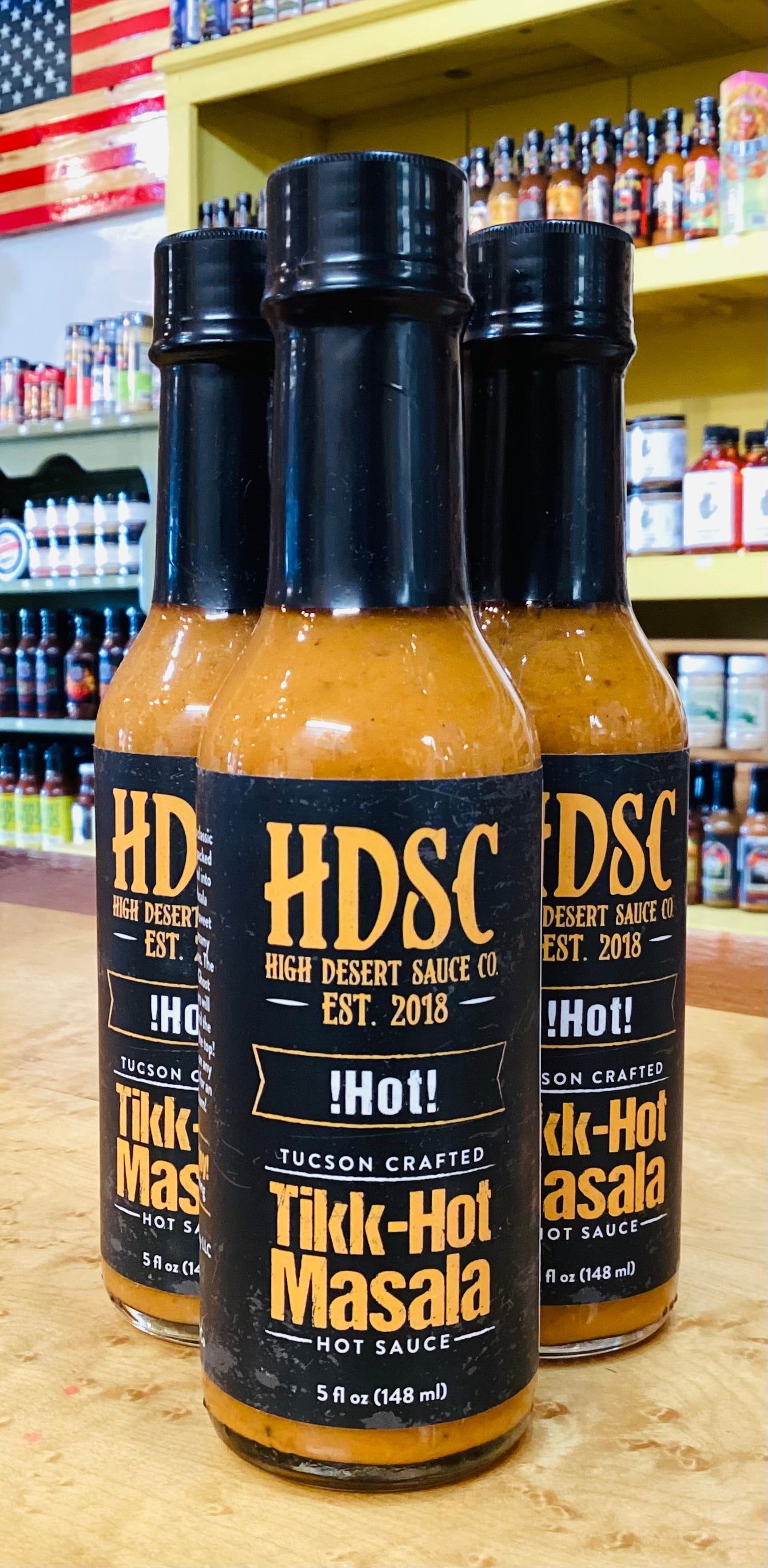 HIGH DESERT SAUCE CO. Tikk-HOT Masala