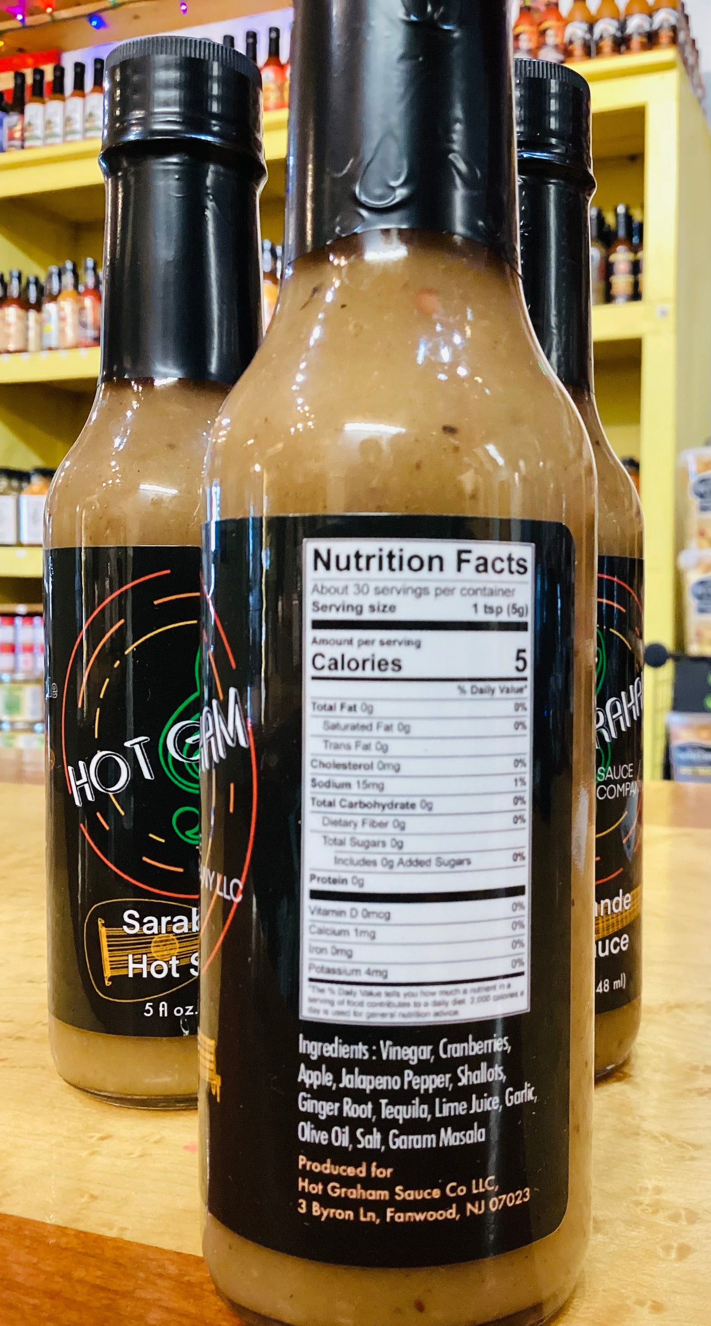 HOT GRAHAM Sauce co. Sarabande Hot Sauce