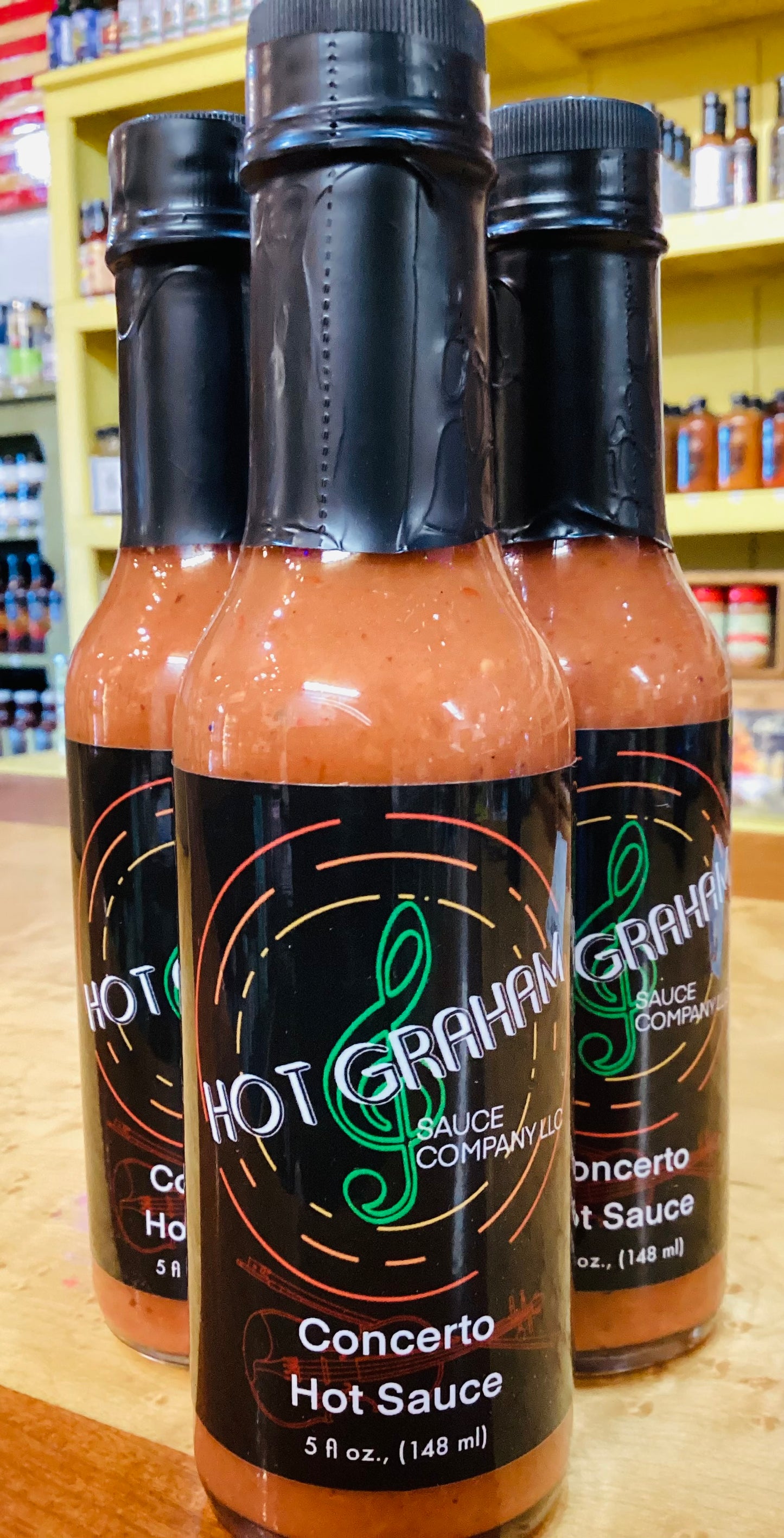 HOT GRAHAM Sauce co. Concerto Hot Sauce
