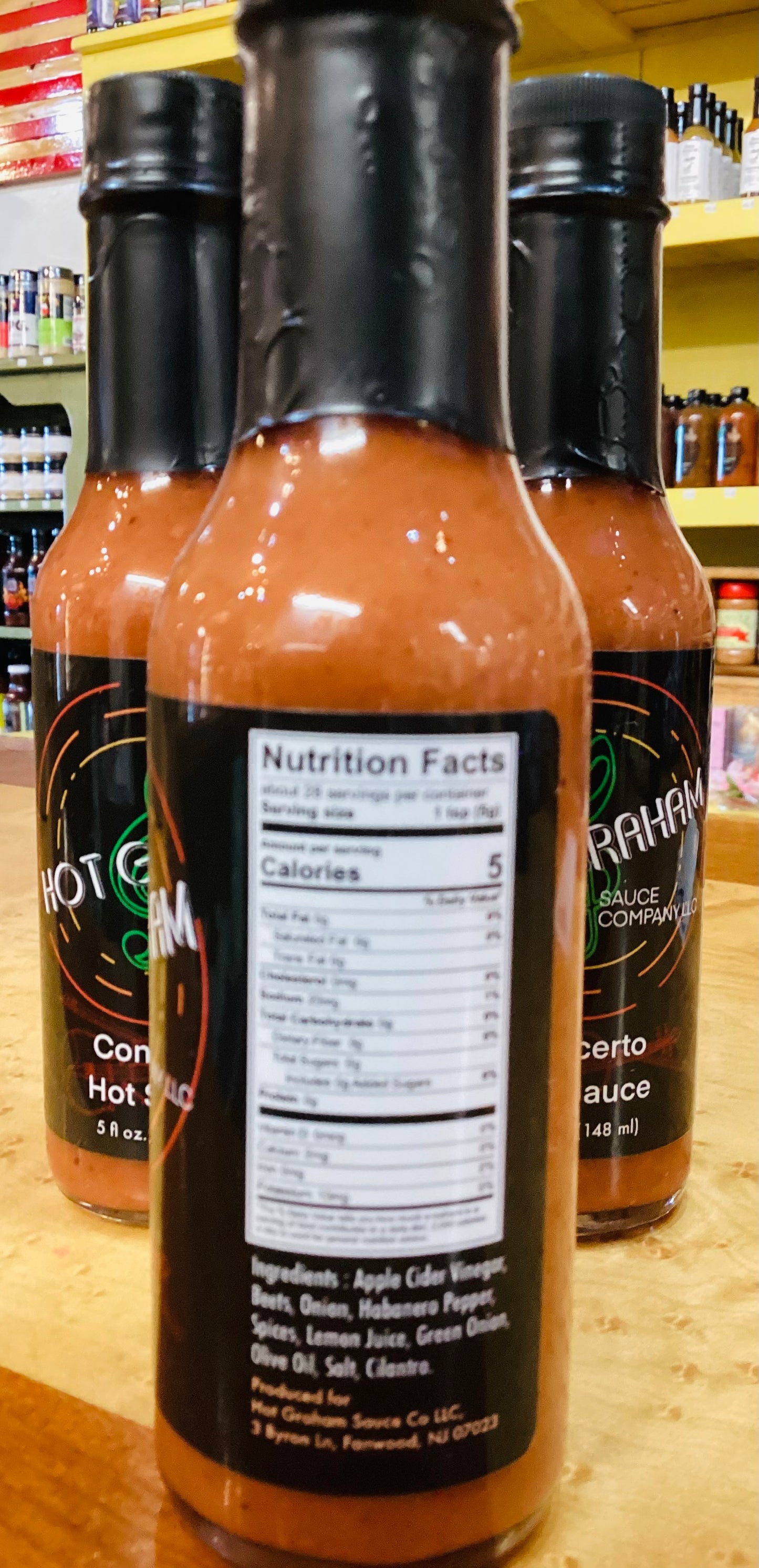 HOT GRAHAM Sauce co. Concerto Hot Sauce