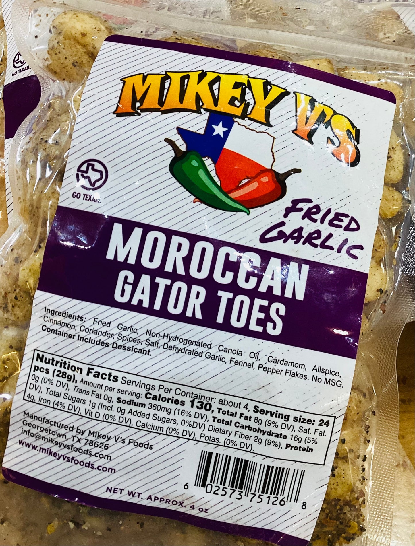 Mikey V's - Gator Toes - Moroccan