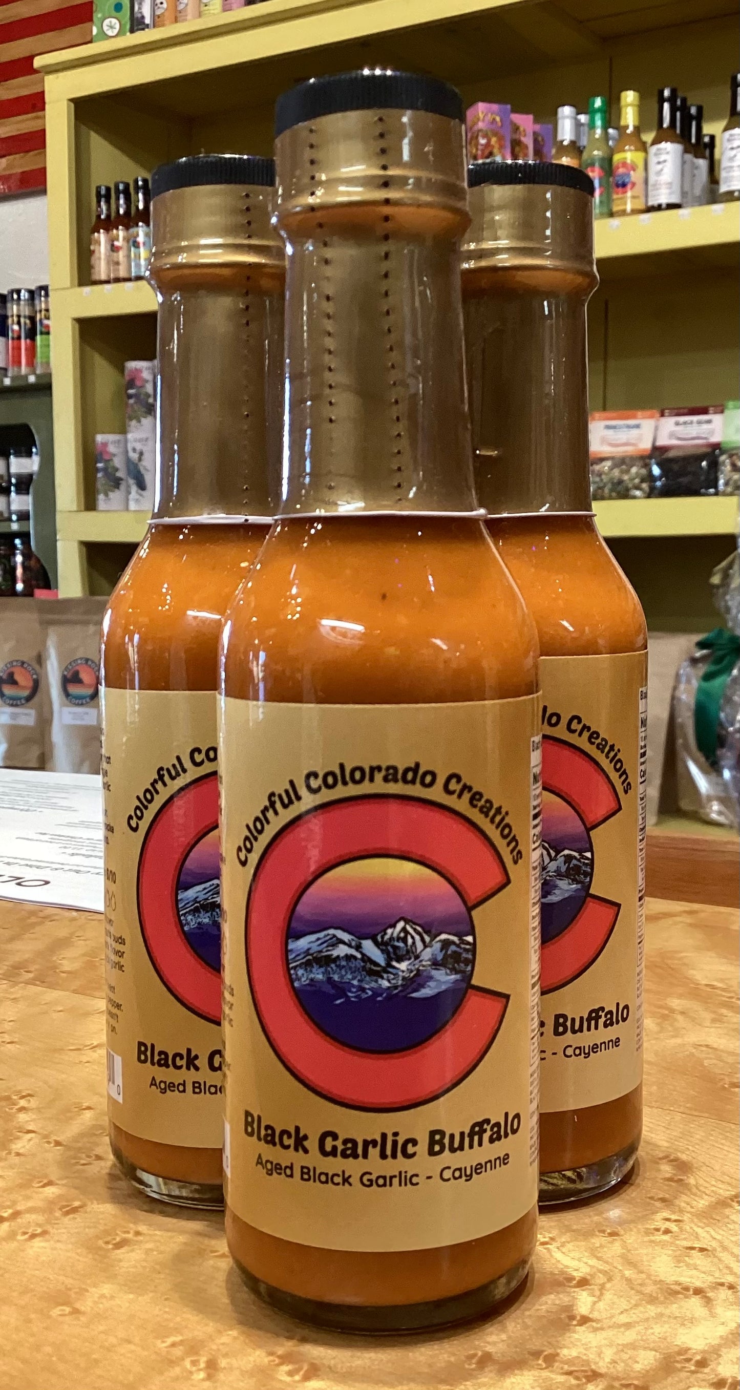 Colorful Colorado Creations Black Garlic Buffalo Hot Sauce