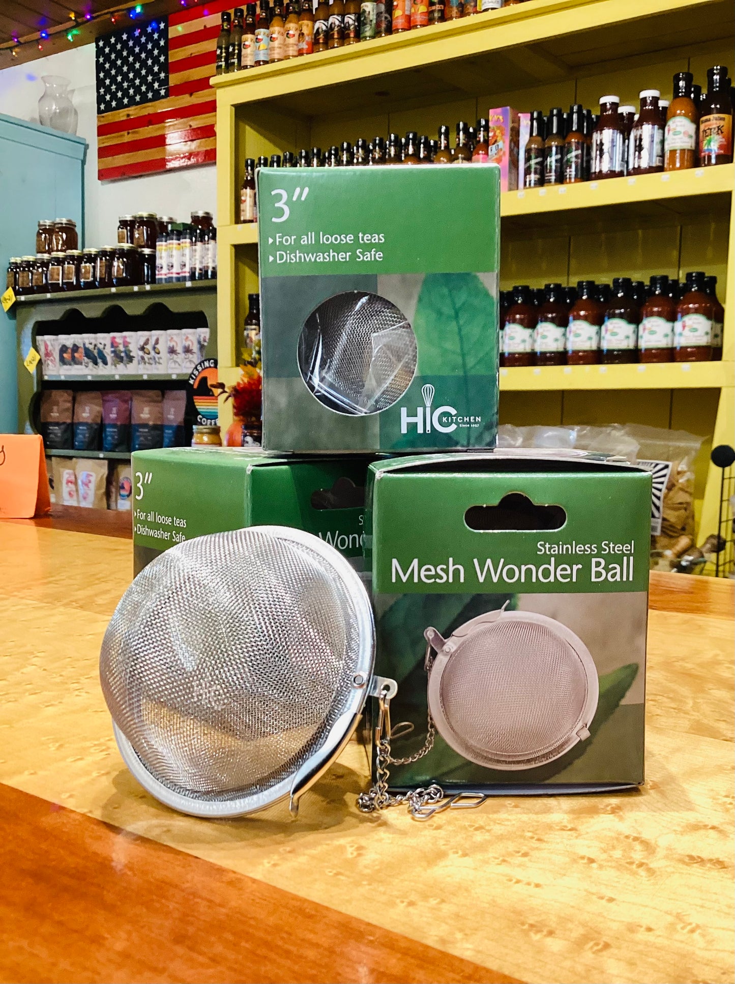 Wire Mesh Wonder Ball for Loose Tea