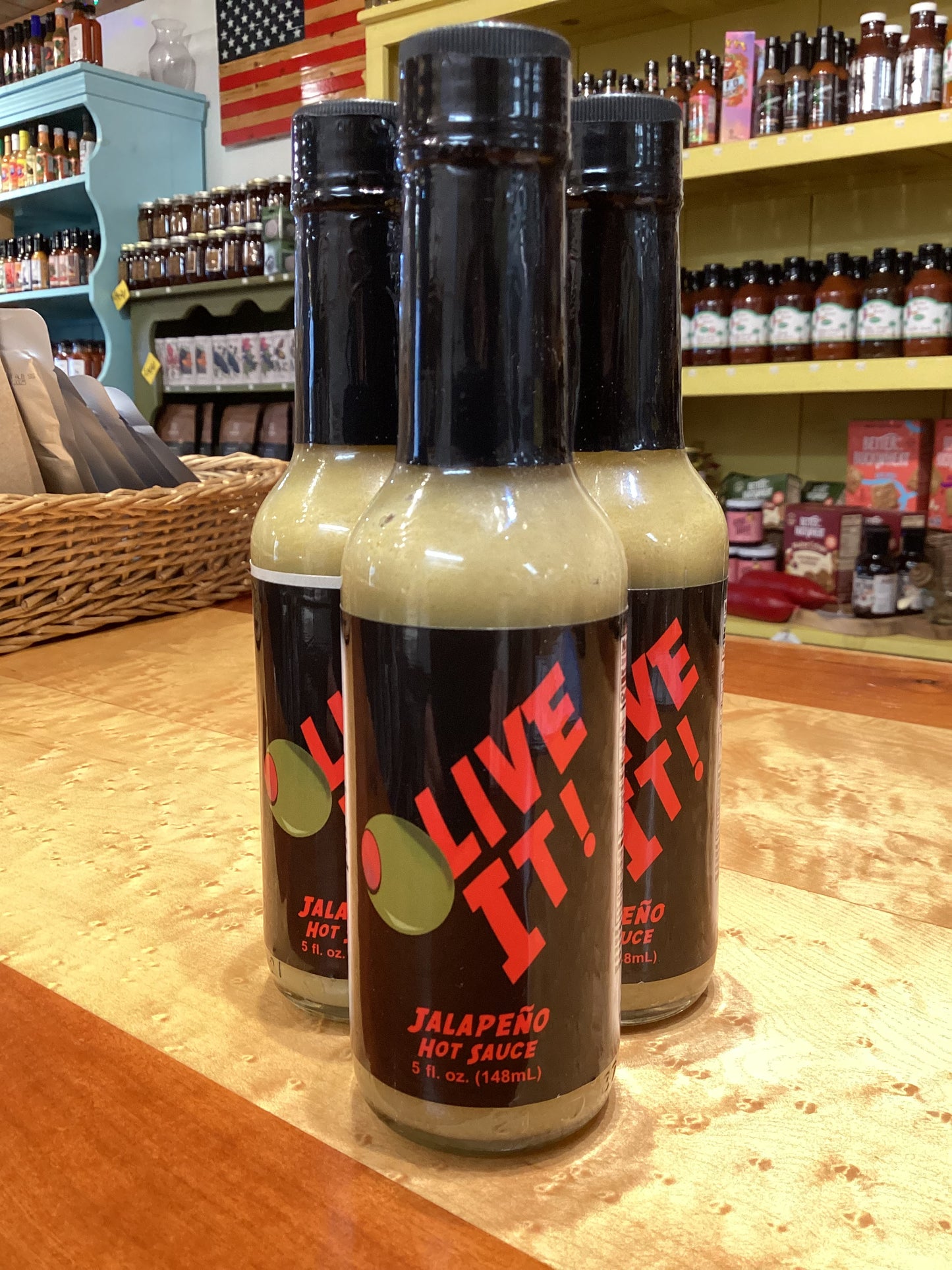 ANGRY IRISHMAN Olive It! Jalapeño Hot Sauce