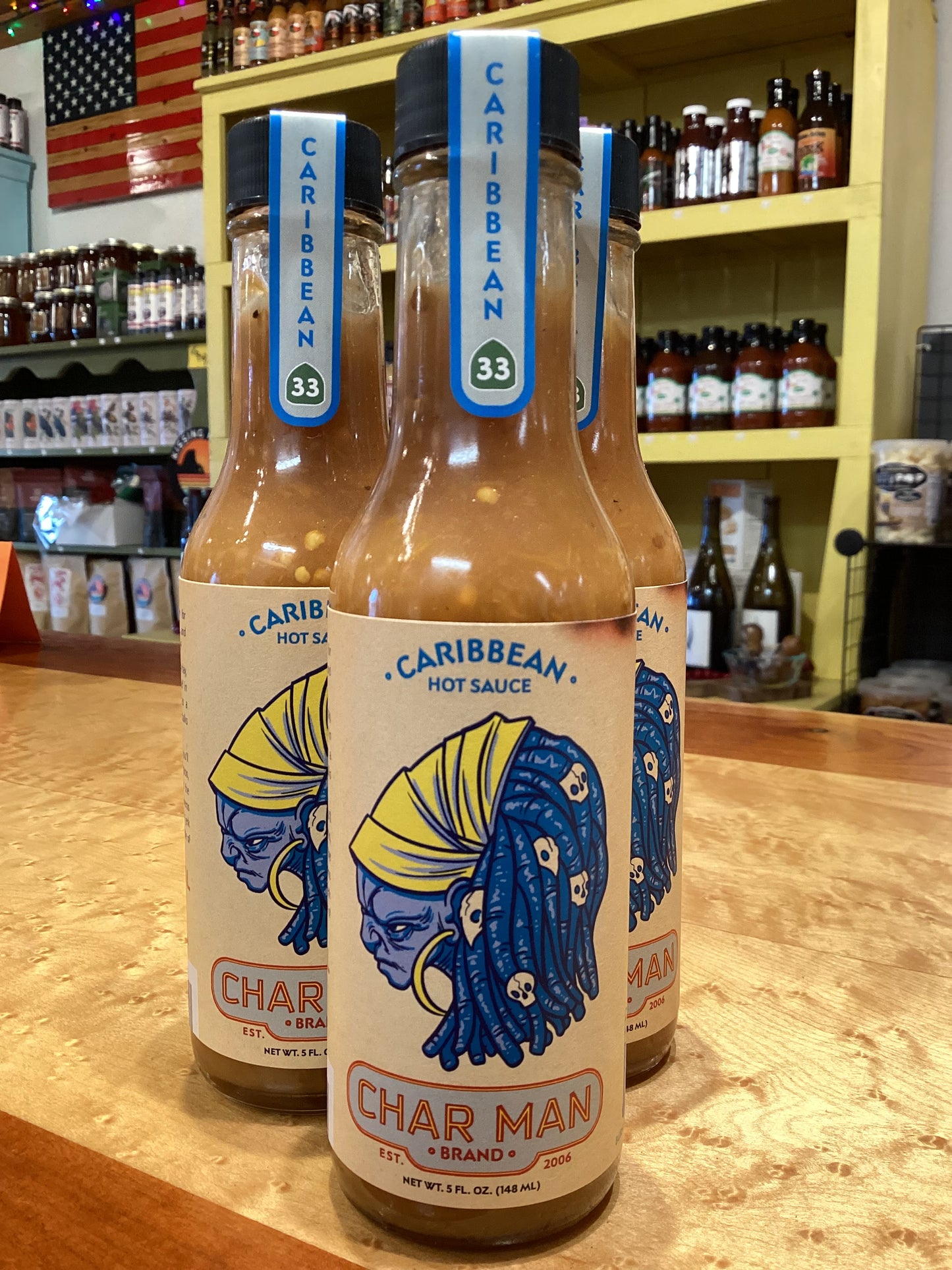 Char Man Caribbean Hot Sauce