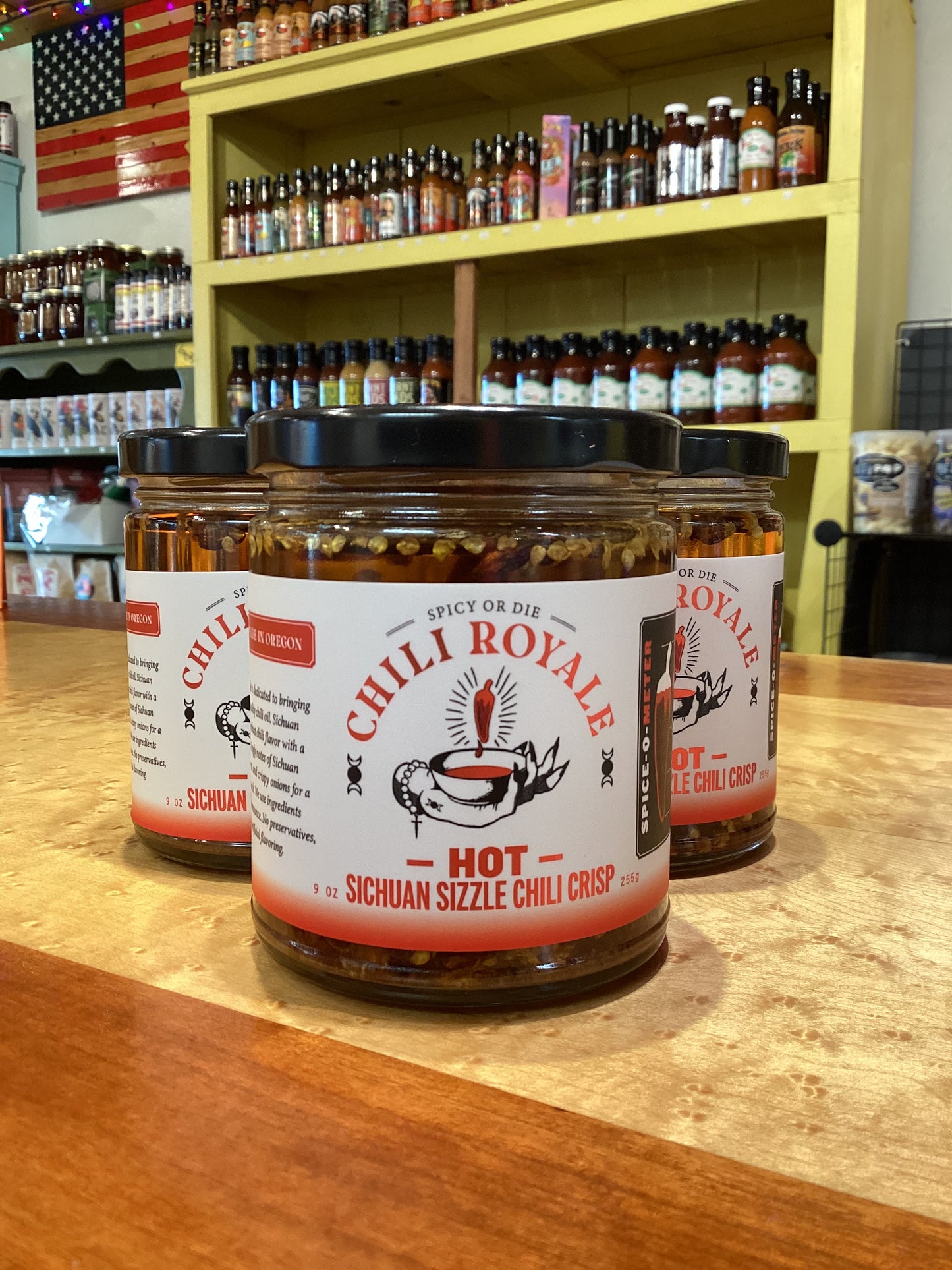 CHILI ROYALE Hot Sichuan Sizzle Chili Crisp