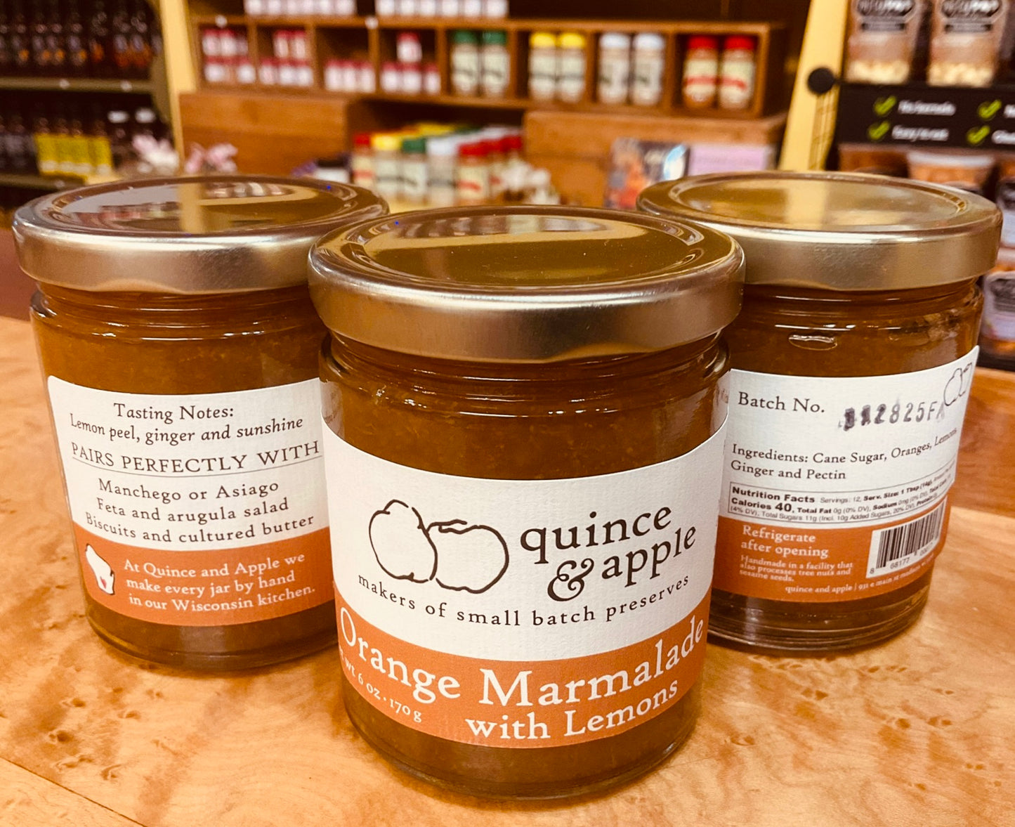 QUINCE & APPLE Orange Marmalade with Lemons