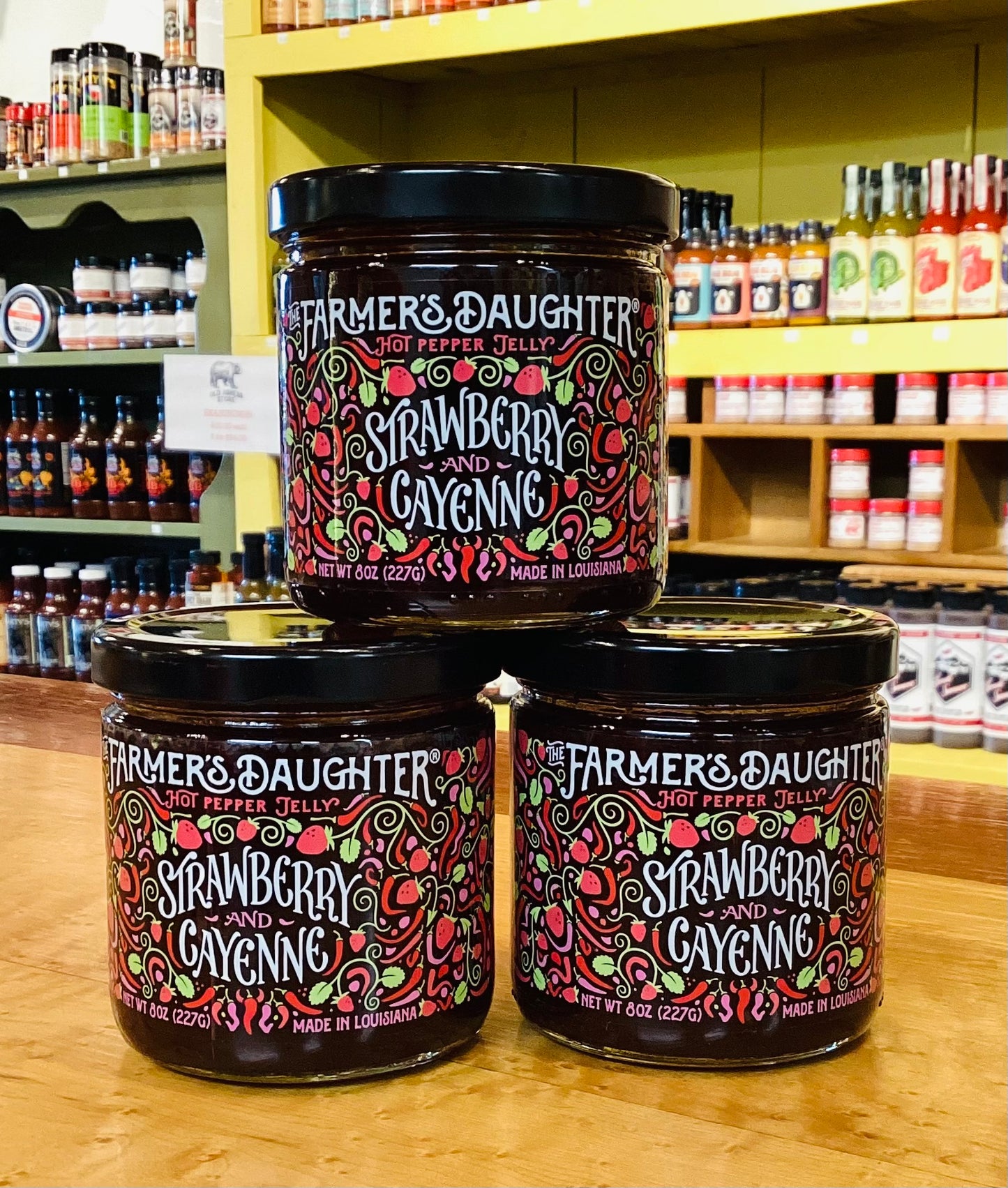 Primo Peppers/Farmer’s Daughter Strawberry Cayenne Pepper Jelly