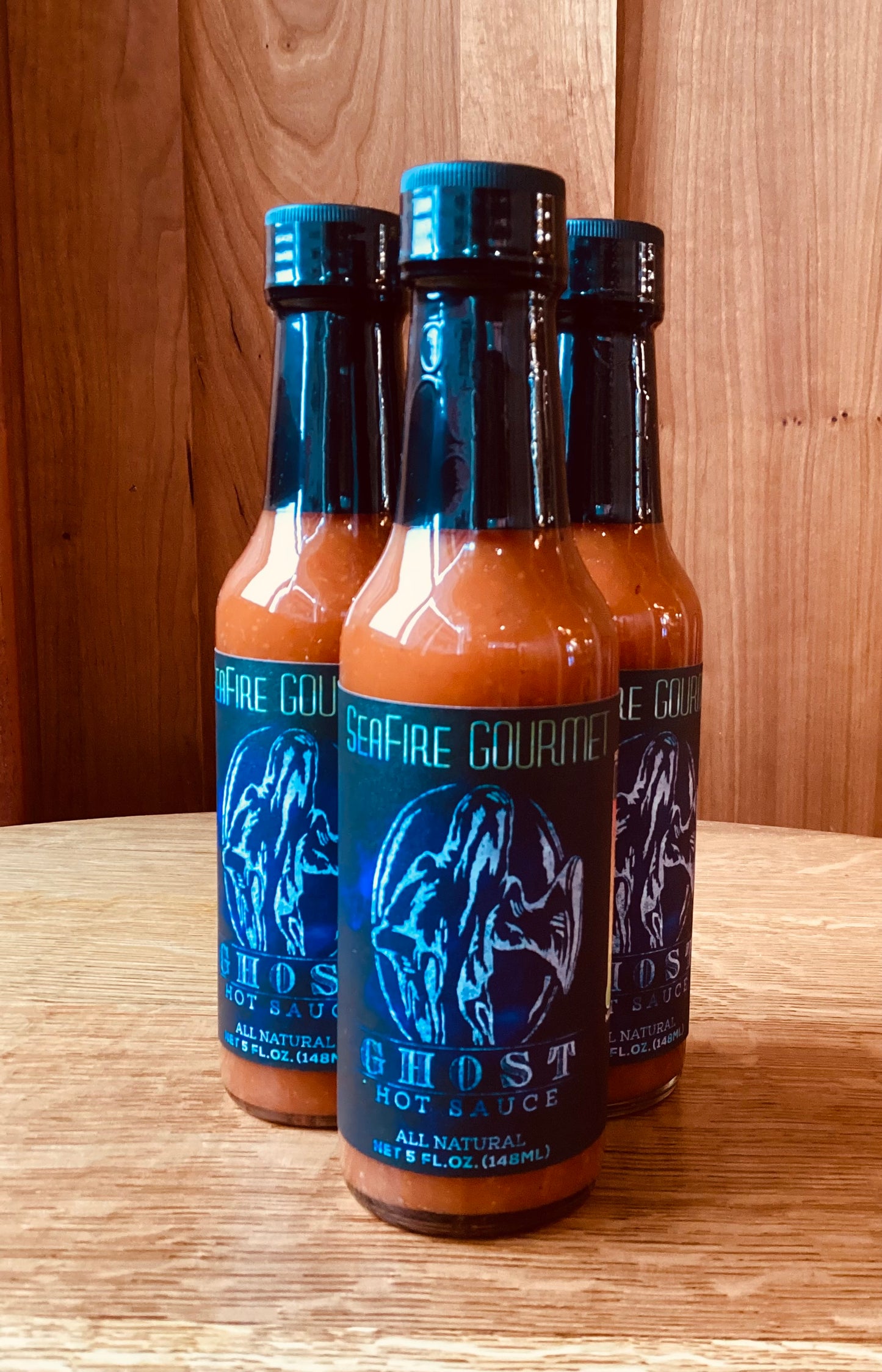 SeaFire Gourmet Ghost Hot Sauce 5 oz