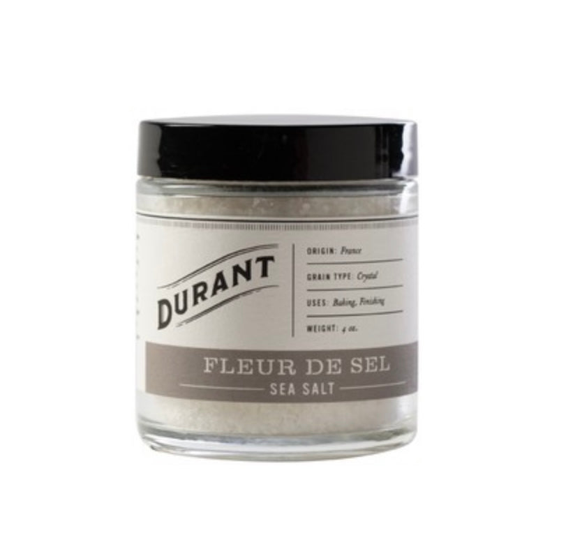 DURANT’S FLEUR DE SEL SEA SALT 4 oz