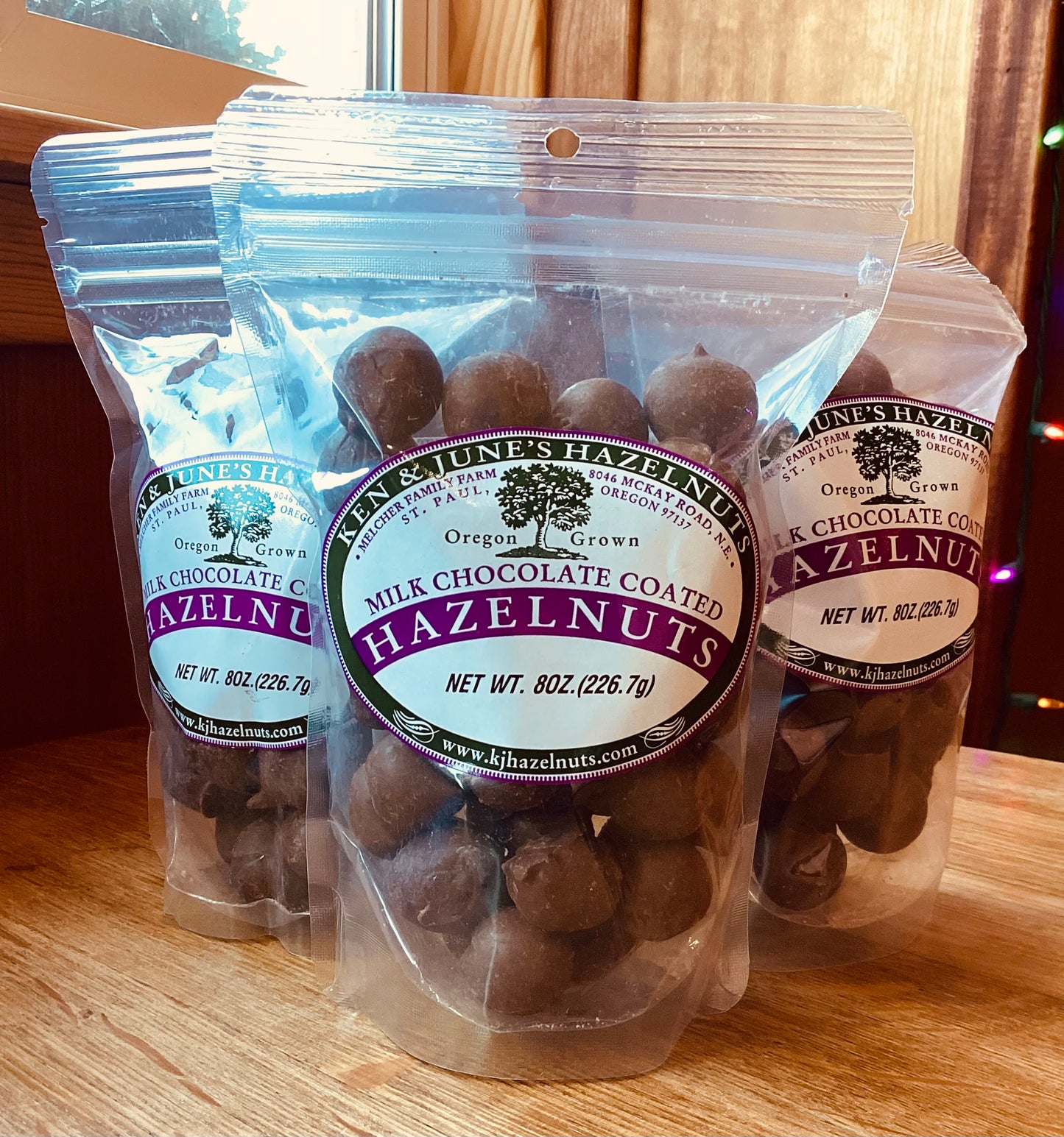Ken & June’s Milk Chocolate Coated Hazelnuts