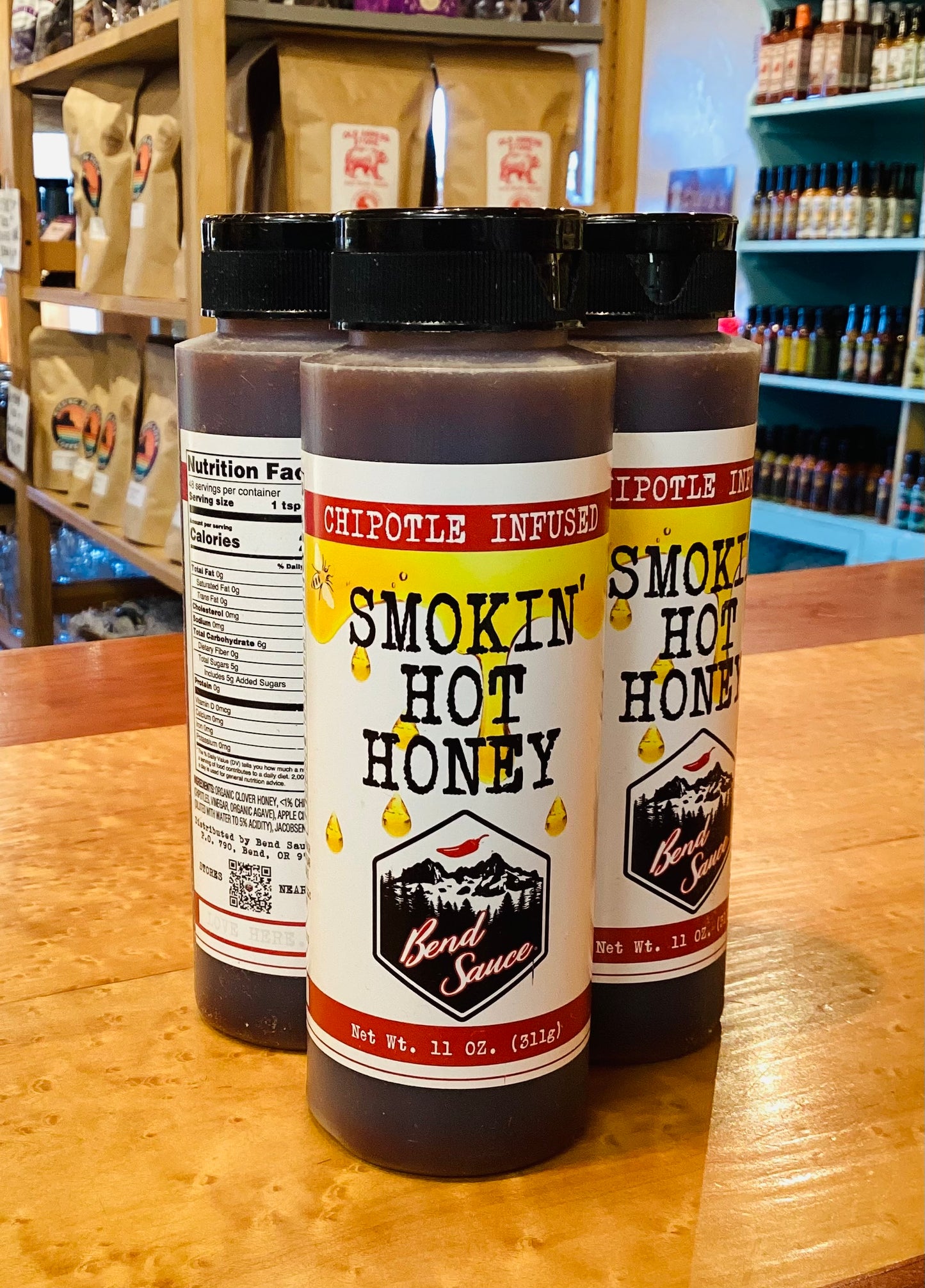BEND SAUCE SMOKIN’ HOT HONEY