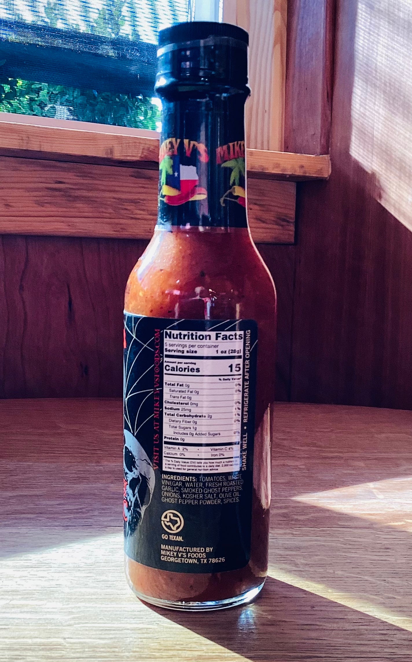 Mikey V's Ghostly Garlic Hot Sauce