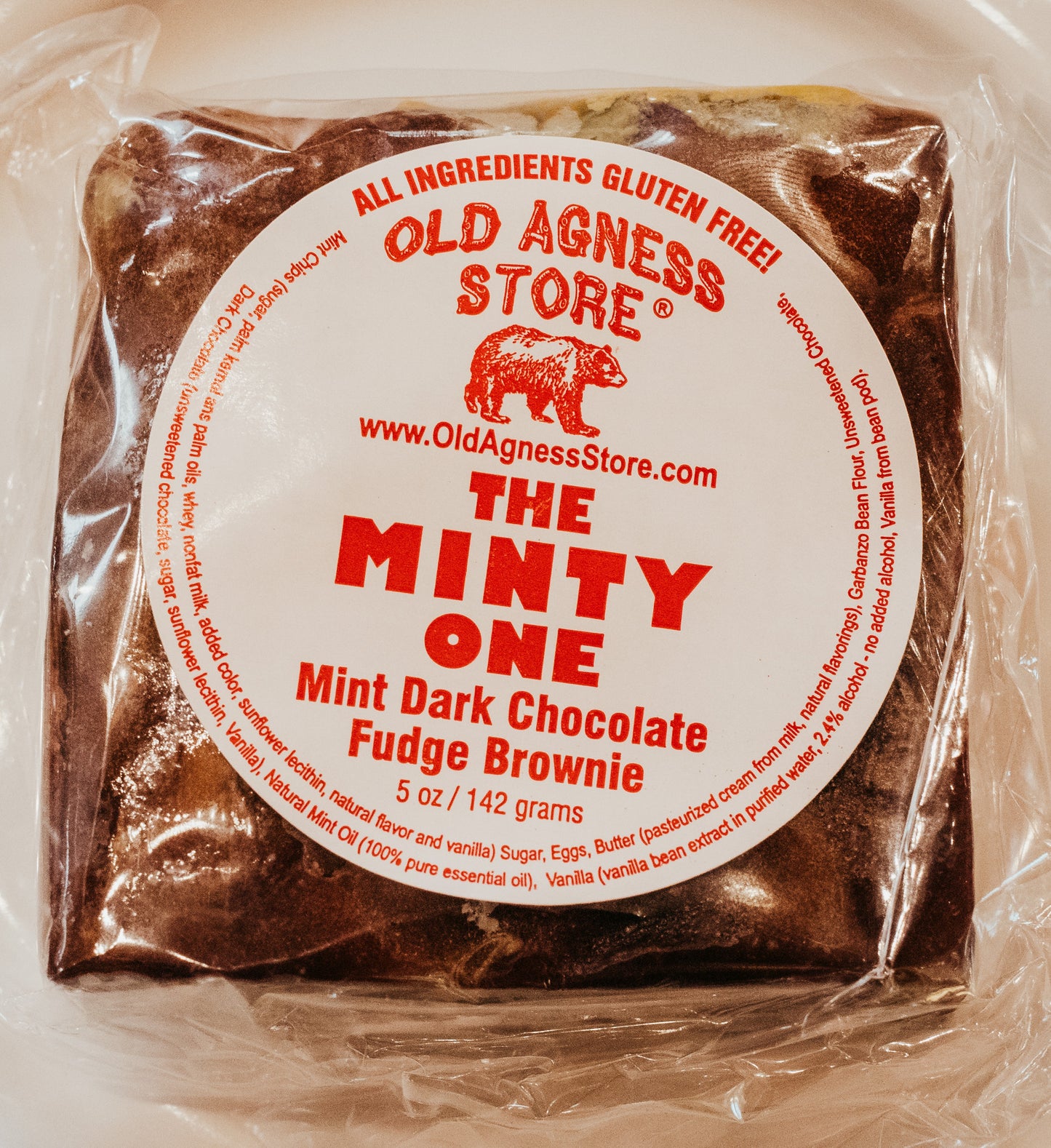 THE MINTY ONE! CHOCOLATE MINT BROWNIE!