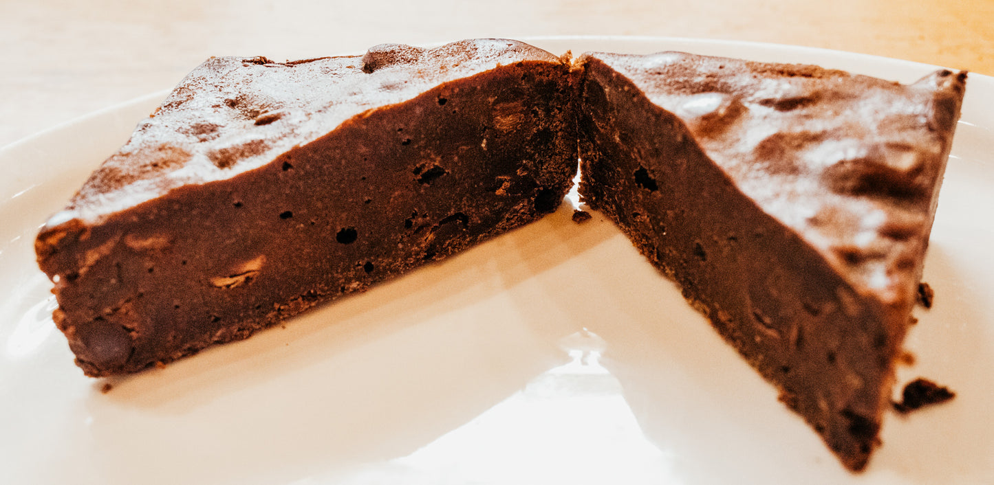 THE ORANGE ONE! DARK CHOCOLATE BROWNIE with ORANGE!