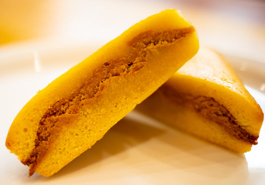 THE NUTTER ONE!  VANILLA BLONDIE with PEANUT BUTTER!