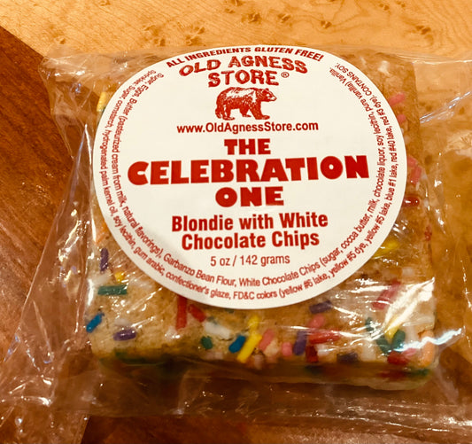 THE CELEBRATION ONE! VANILLA BLONDIE! 7oz