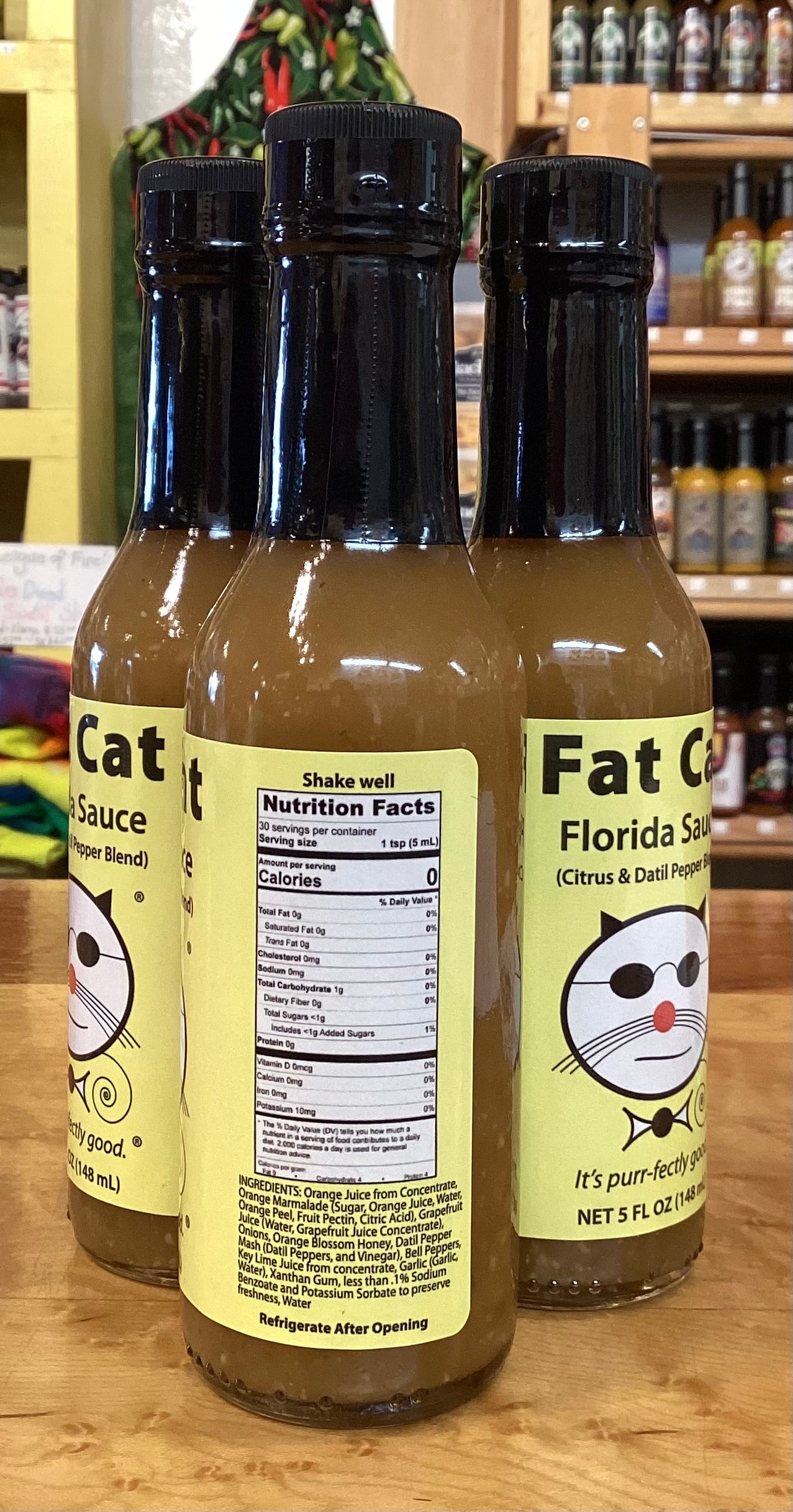 Fat Cat Florida Hot Sauce