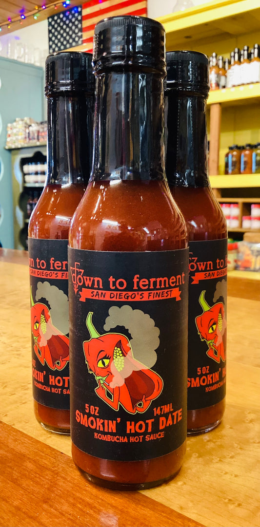Down To Ferment Smokin' Hot Date Hot Sauce 5oz