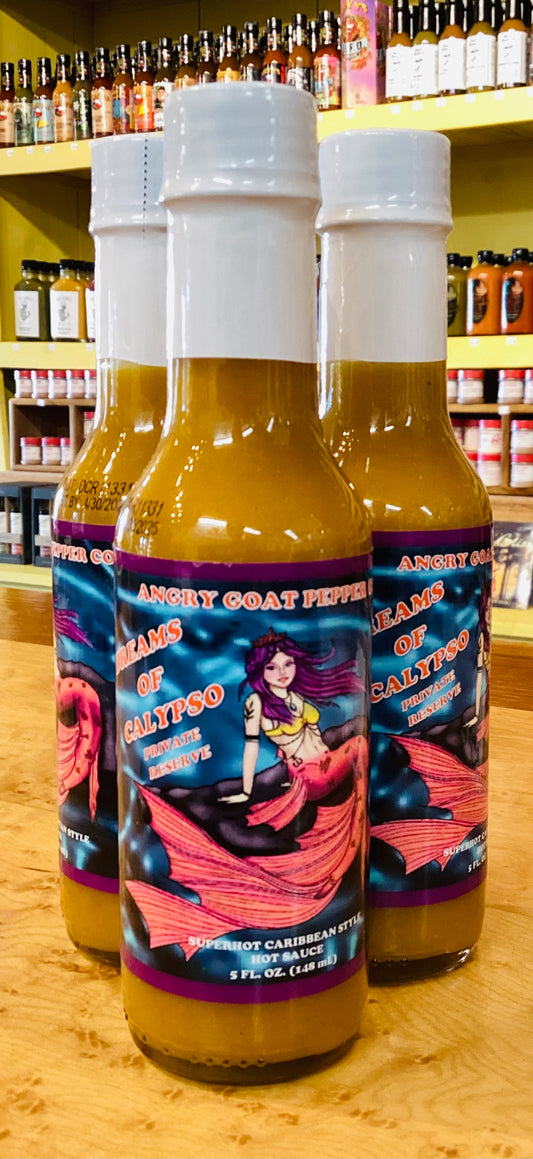 Angry Goat Pepper Co. Dreams of Calypso Hot Sauce