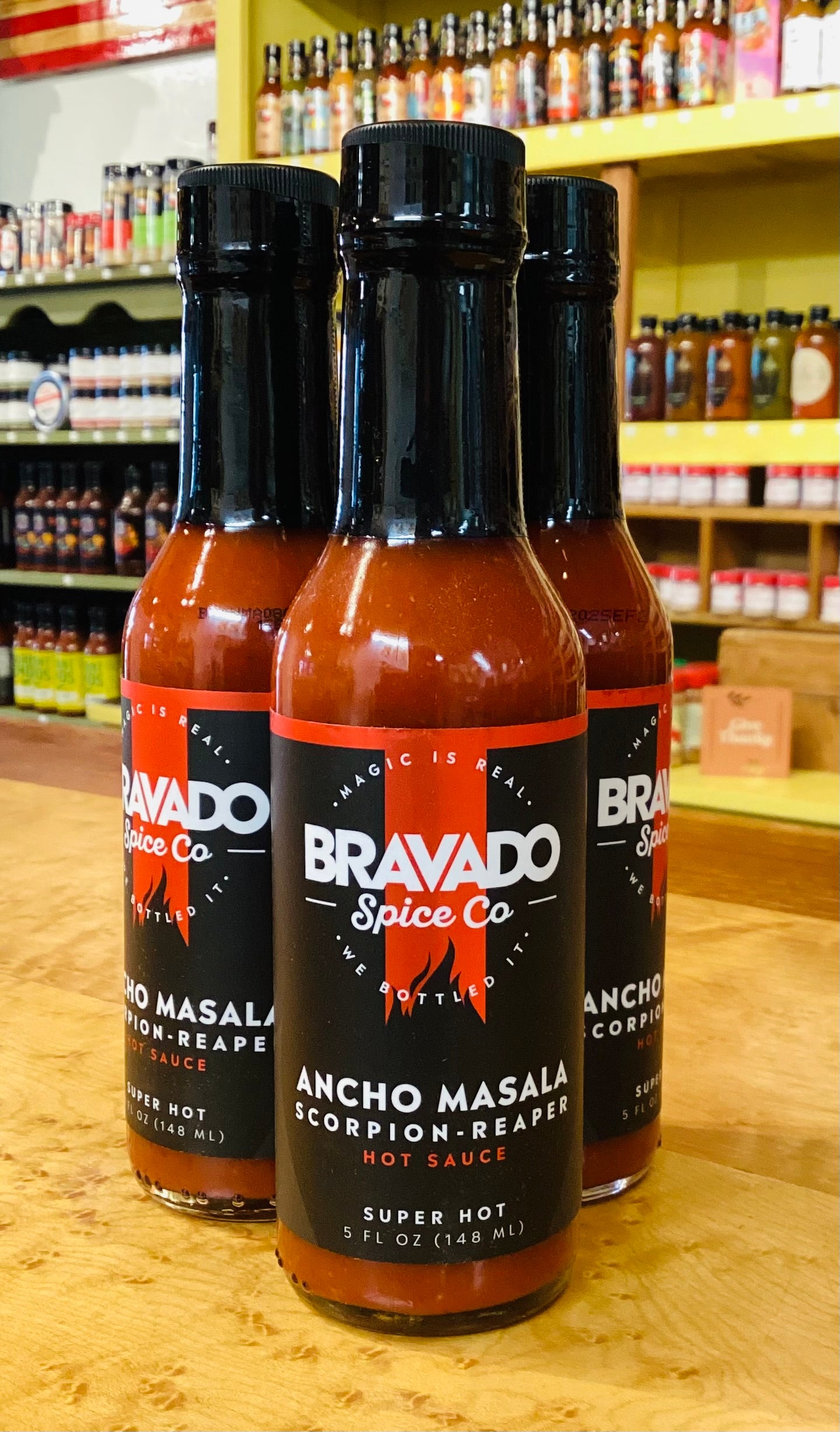 BRAVADO SPICE CO. Ancho Marsala Hot Sauce 5oz