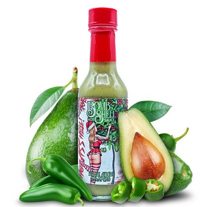 BOMBSHELL Hot Sauce Jingle Jingle Jalapeño 5oz.