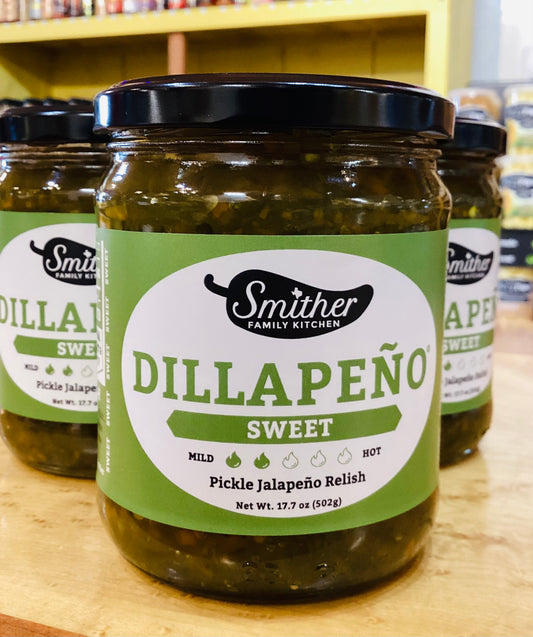 Smither’s  Dillapeño - Sweet Pickle Jalapeño Relish