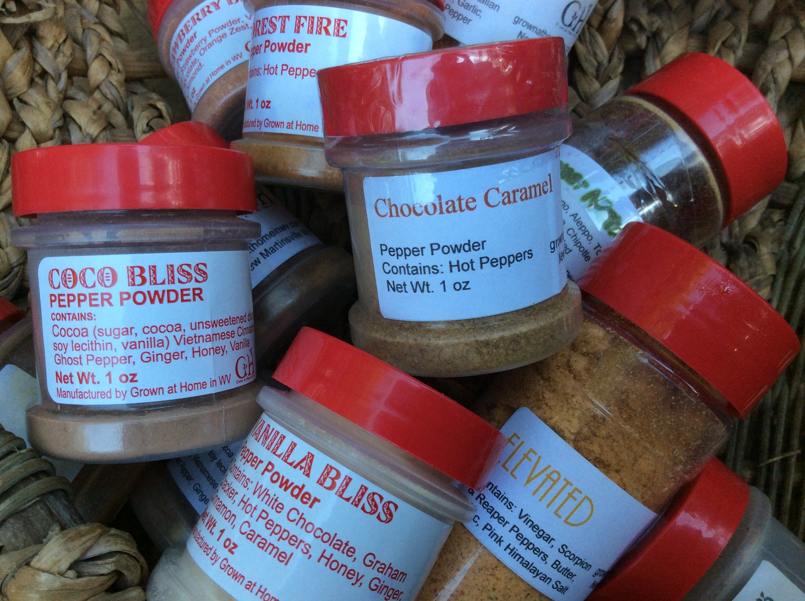 Pepper Powders, seasonings, tinctures, sauces, and condiments from Old Agness Store