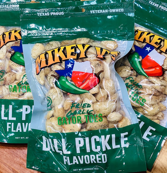 Mikey V's - Gator Toes - Dill Pickle Flavored