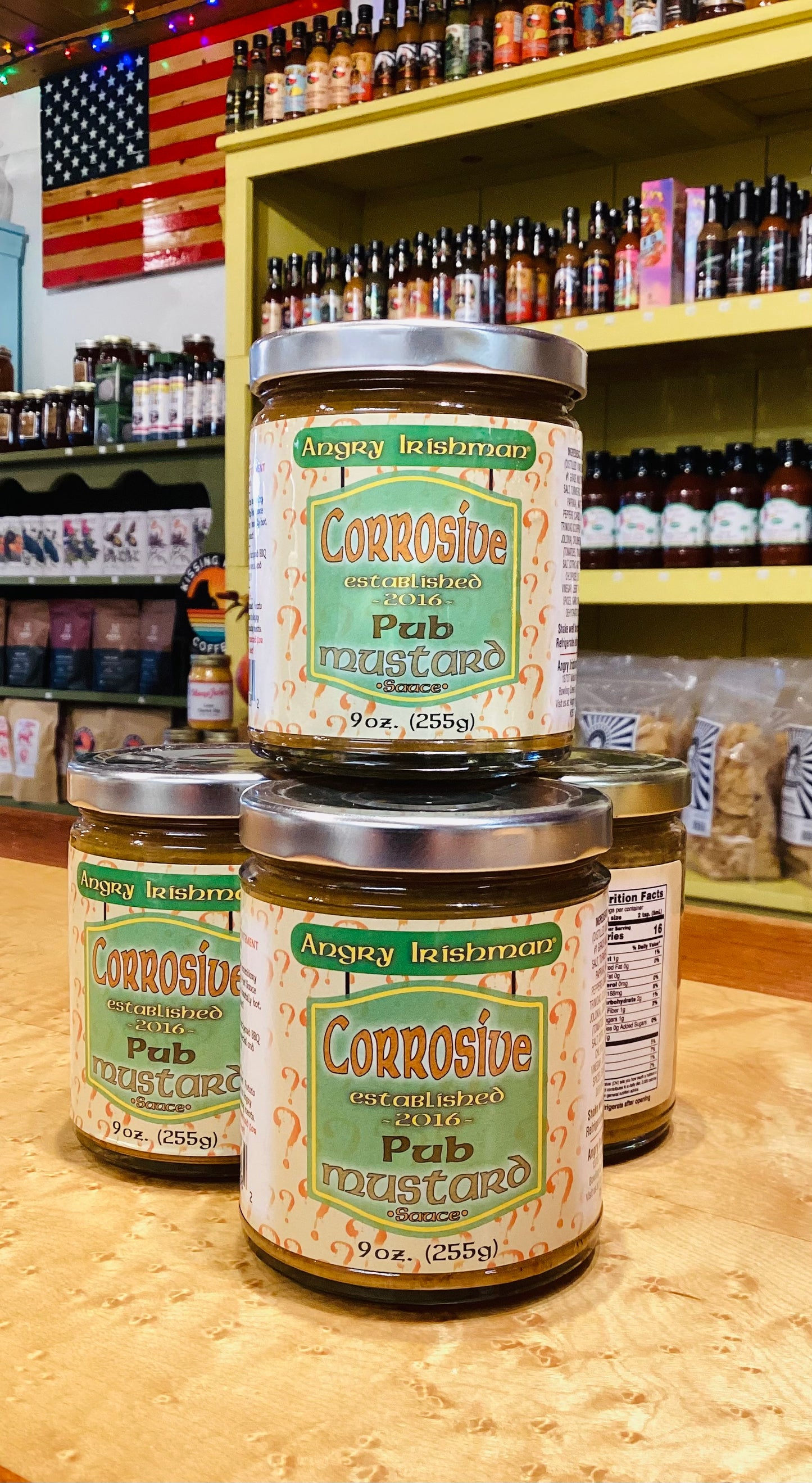 ANGRY IRISHMAN COROSIVE  Pub Mustard