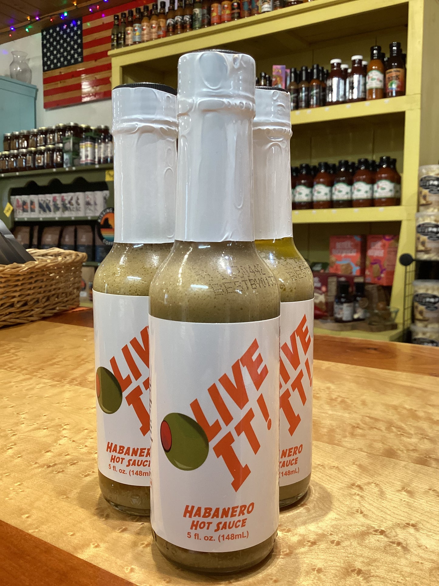 ANGRY IRISHMAN Olive It! Habanero Hot Sauce