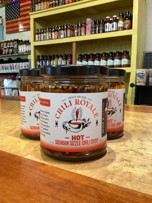 CHILI ROYALE Hot Sichuan Sizzle Chili Crisp