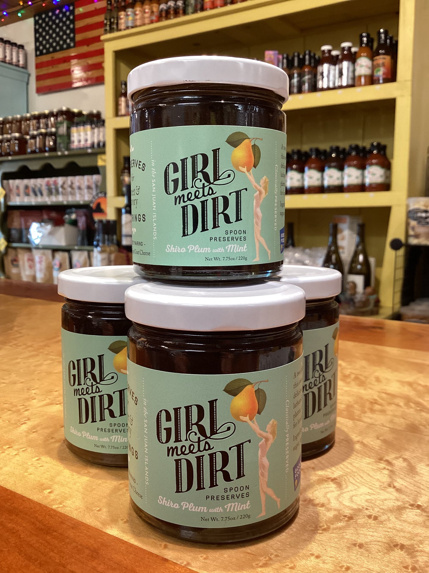 GIRL MEETS DIRT Shiro Plum and Mint Spoon Preserves