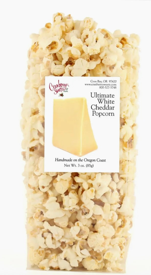 CRANBERRY SWEETS Ultimate White Cheddar Popcorn