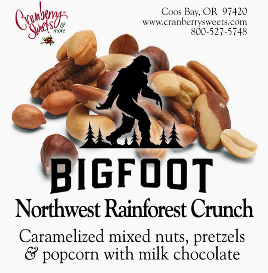 CRANBERRY SWEETS Bigfoot NW Rainforest Crunch!