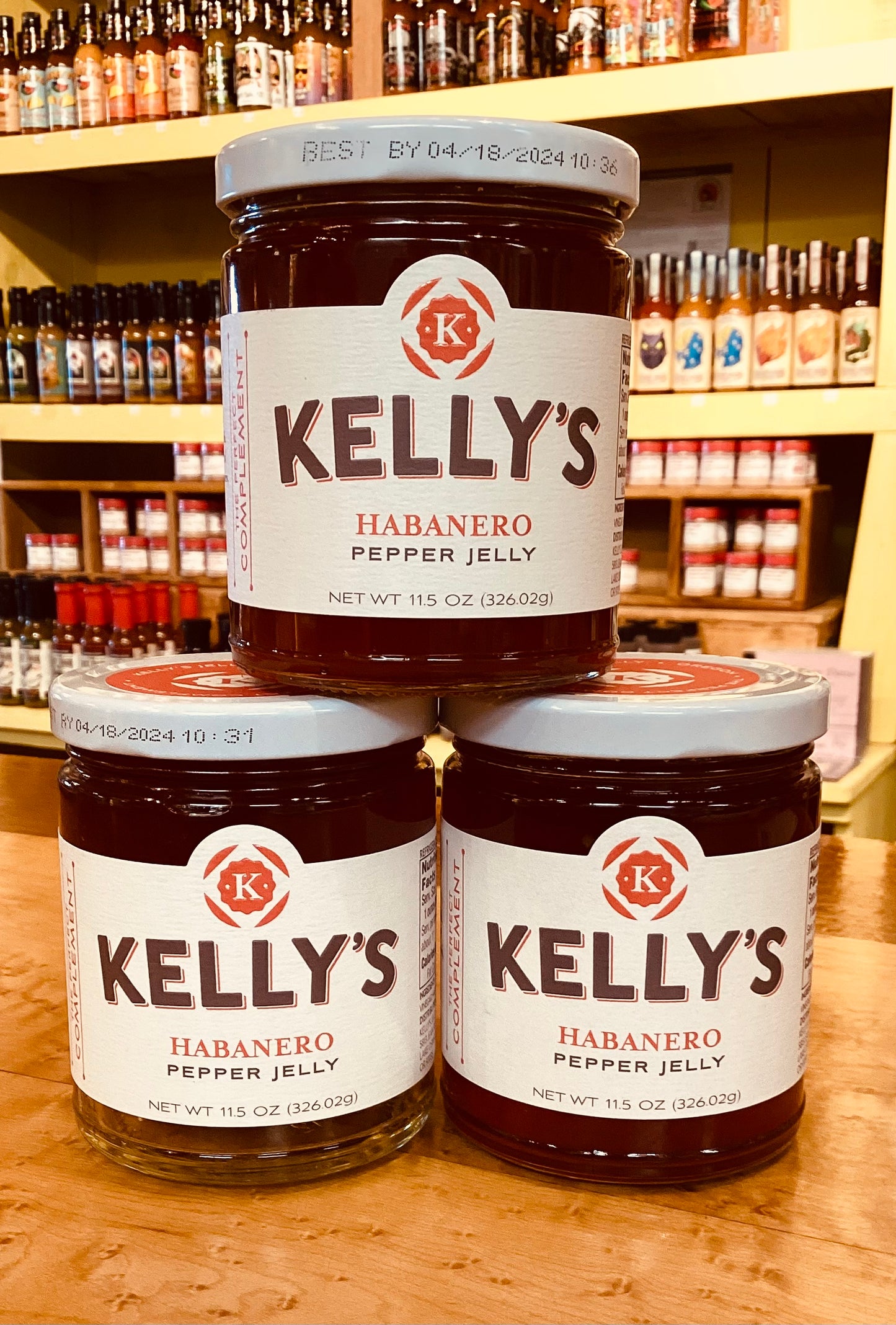 KELLY’S JELLY Habanero Pepper Jelly