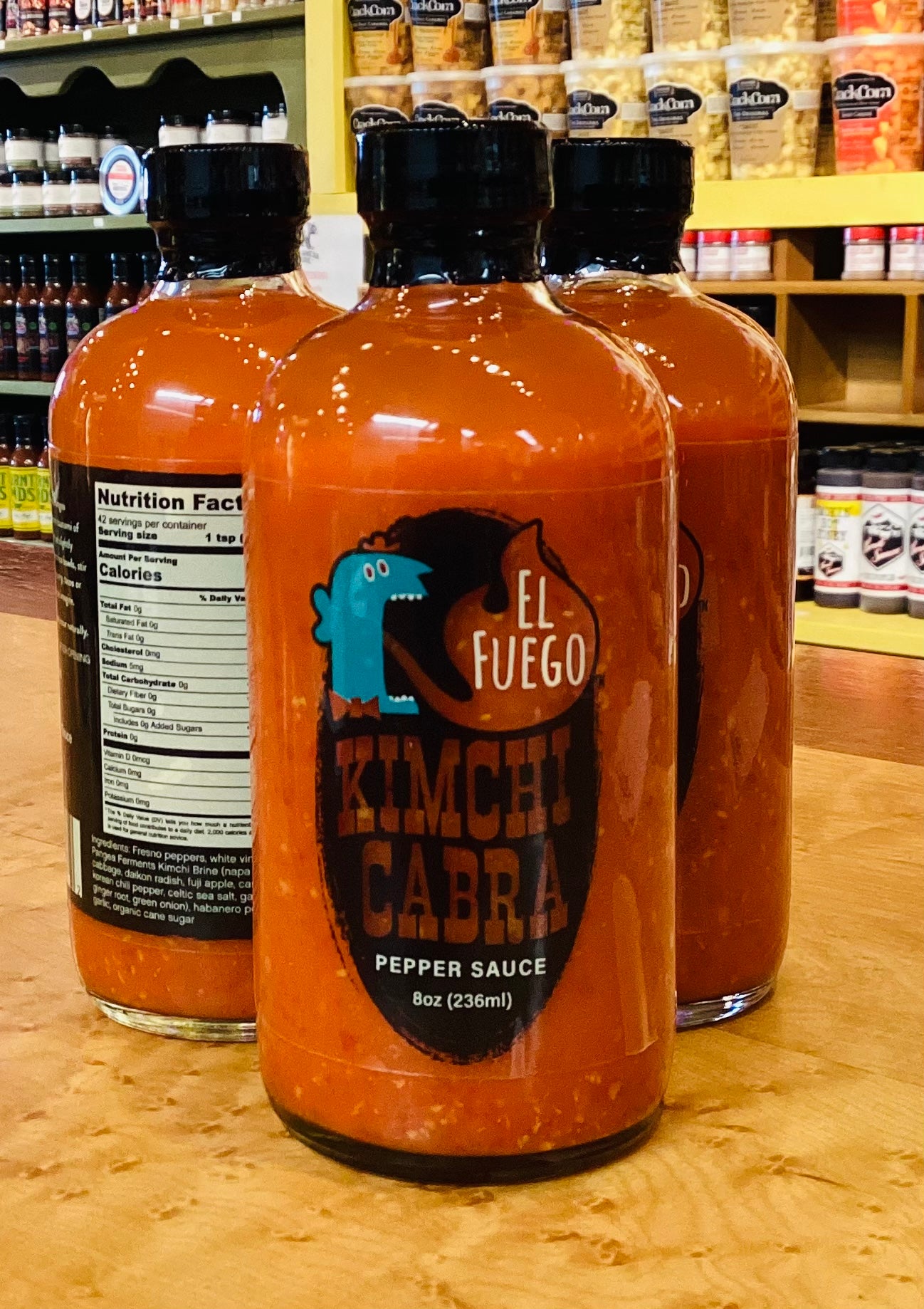 El Fuego~Kimchi Cabra Sauce