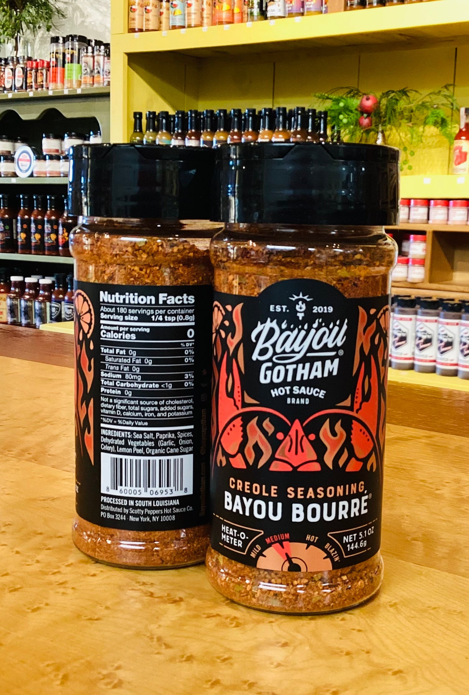 Bayou Gotham - Bayou Bourre Louisiana Boil - Hot Sauce - 5oz